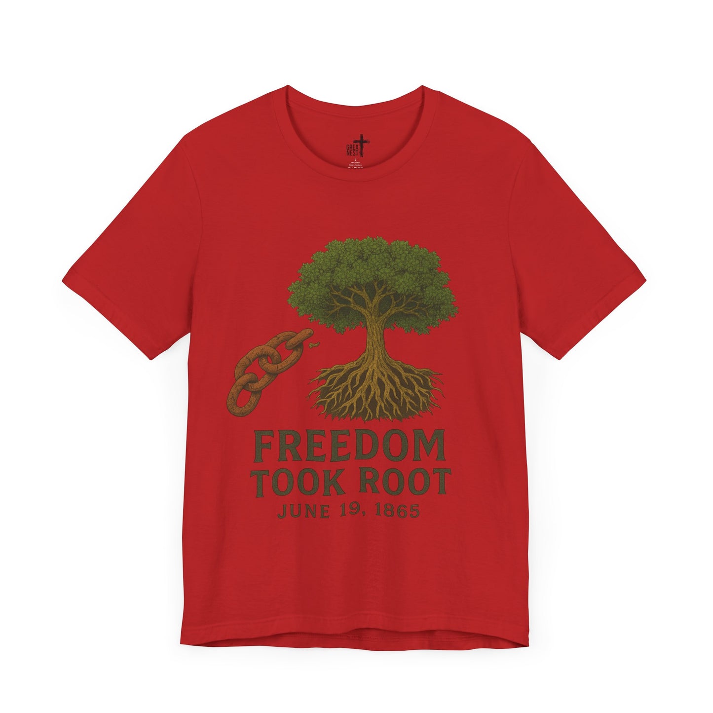 Juneteenth Freedom Tee | Celebrate Black History, Unisex Cotton T-Shirt, Equality Shirt, Thoughtful Gift for Activists, Commemorate the Past