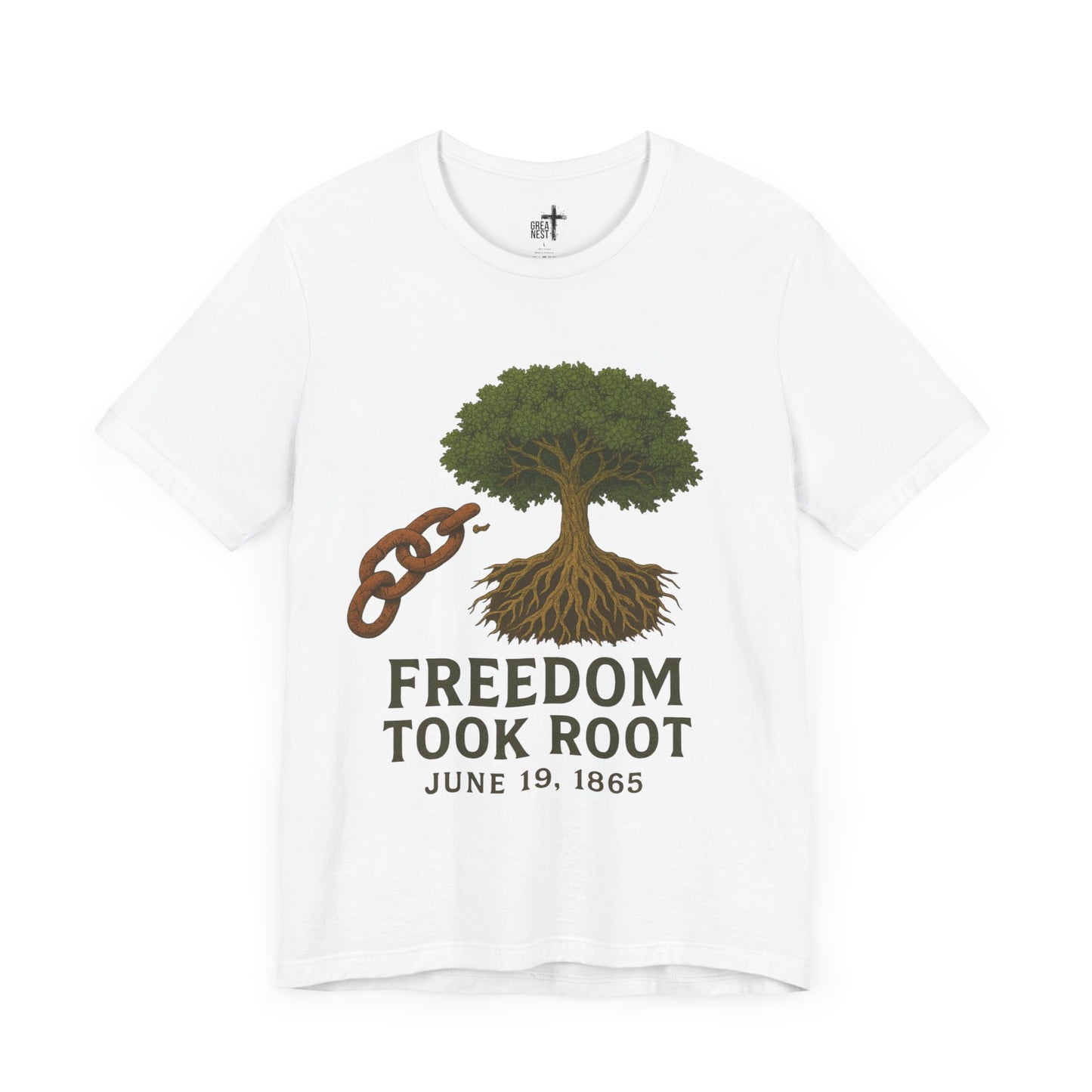 Juneteenth Freedom Tee | Celebrate Black History, Unisex Cotton T-Shirt, Equality Shirt, Thoughtful Gift for Activists, Commemorate the Past