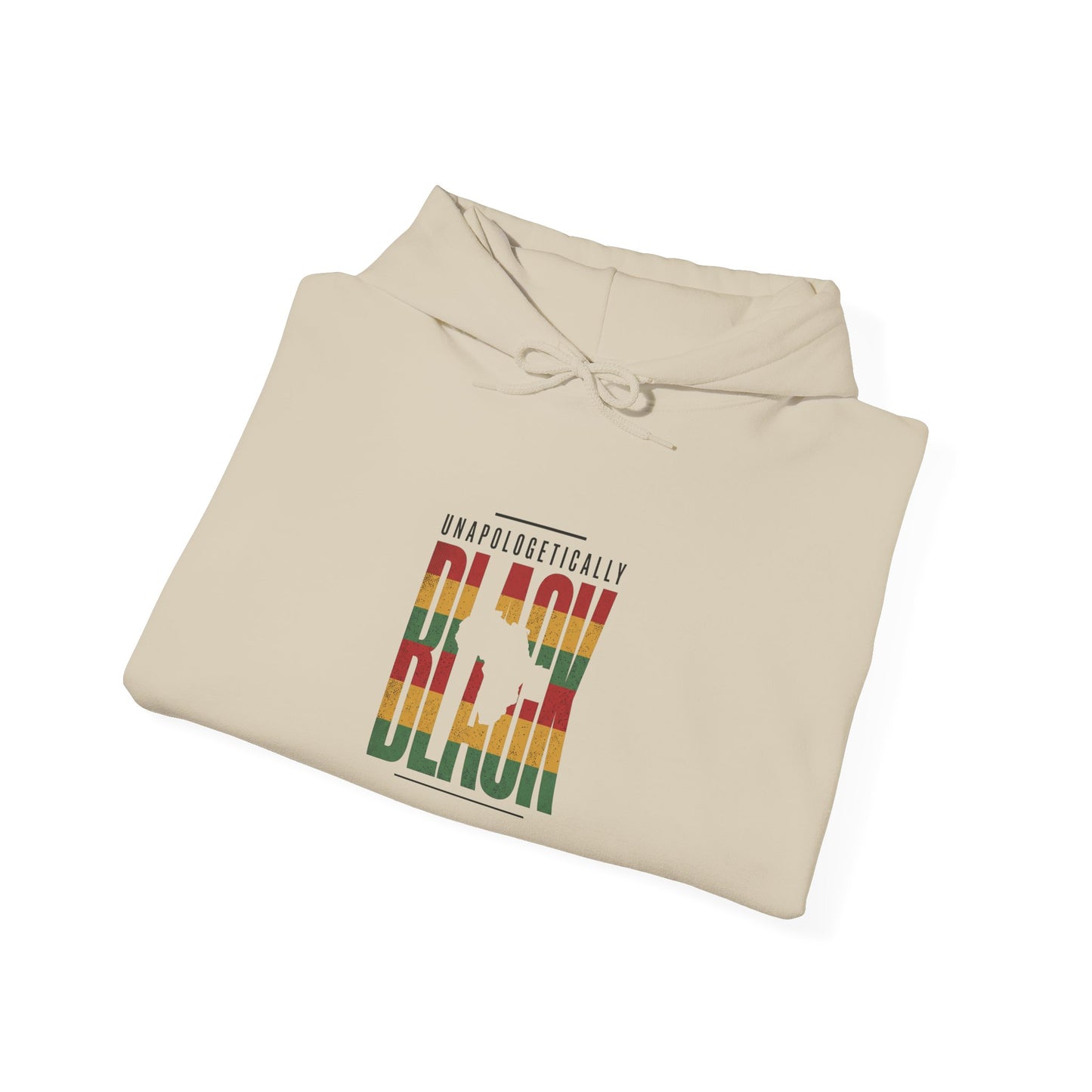 Black Strong Hoodie | Juneteenth 1865 Pan-African Freedom Apparel