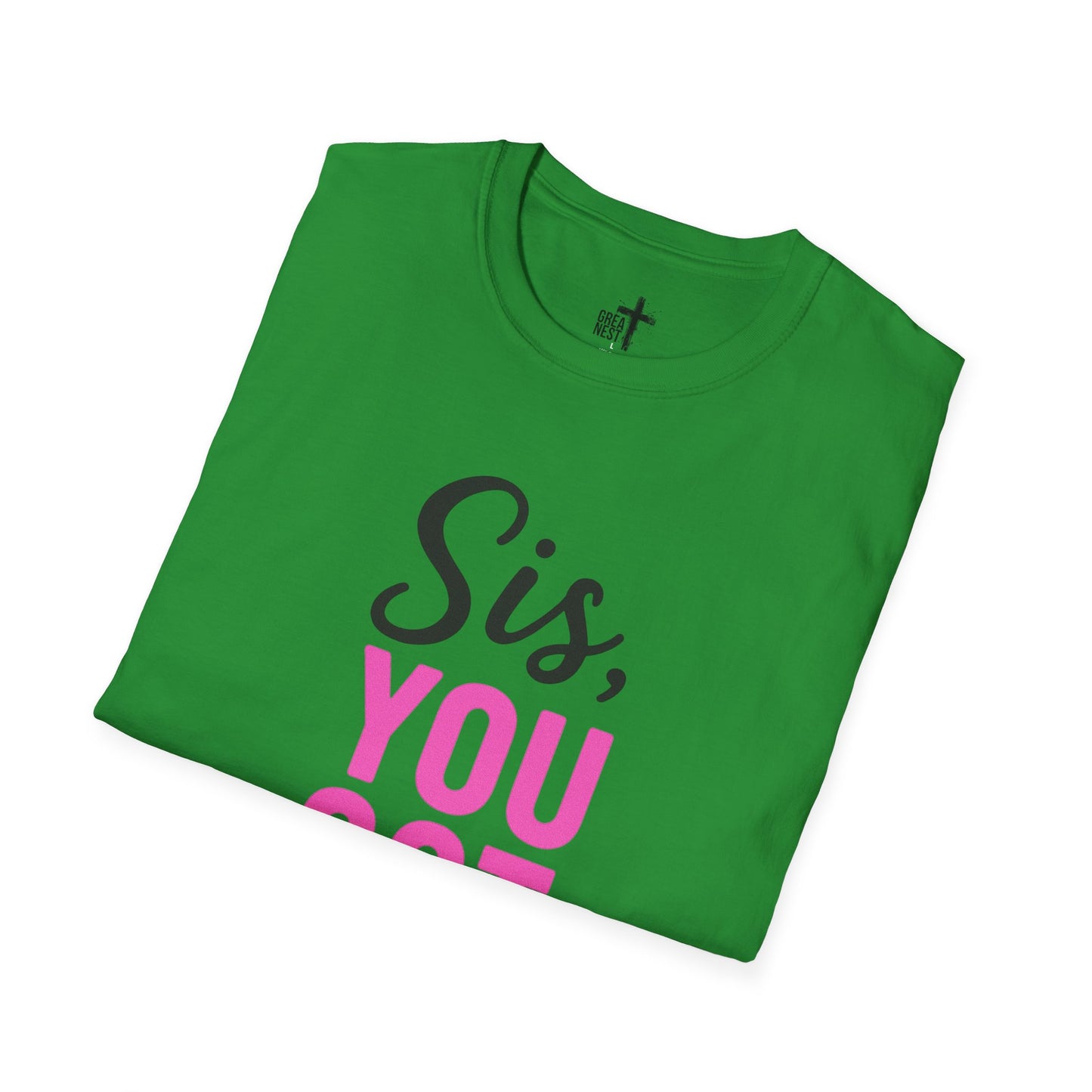 Motivational T-Shirt for Women - Sis, you got this