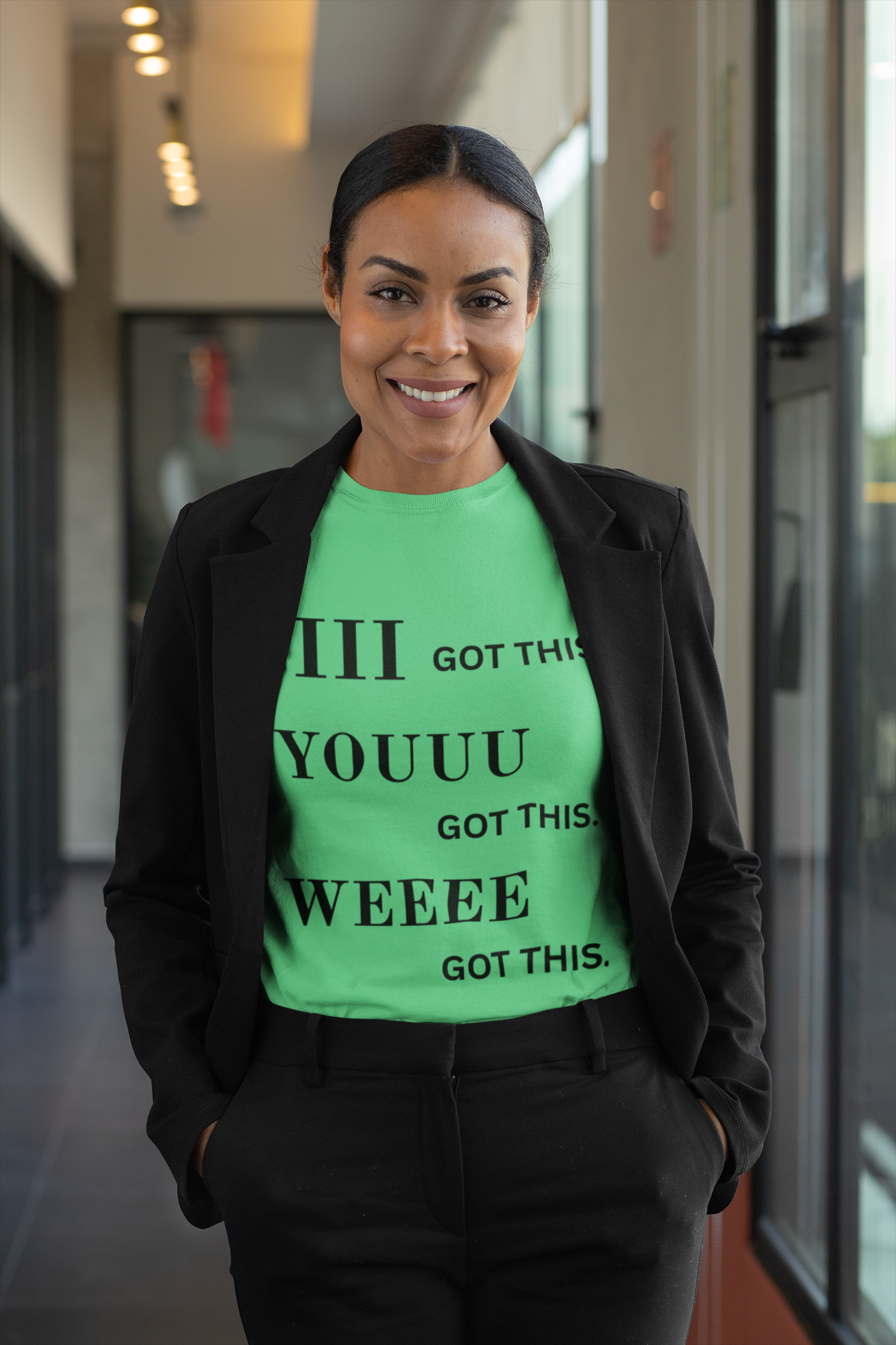 Motivational Unisex Tee - 'I Got This, You Got This, We Got This'