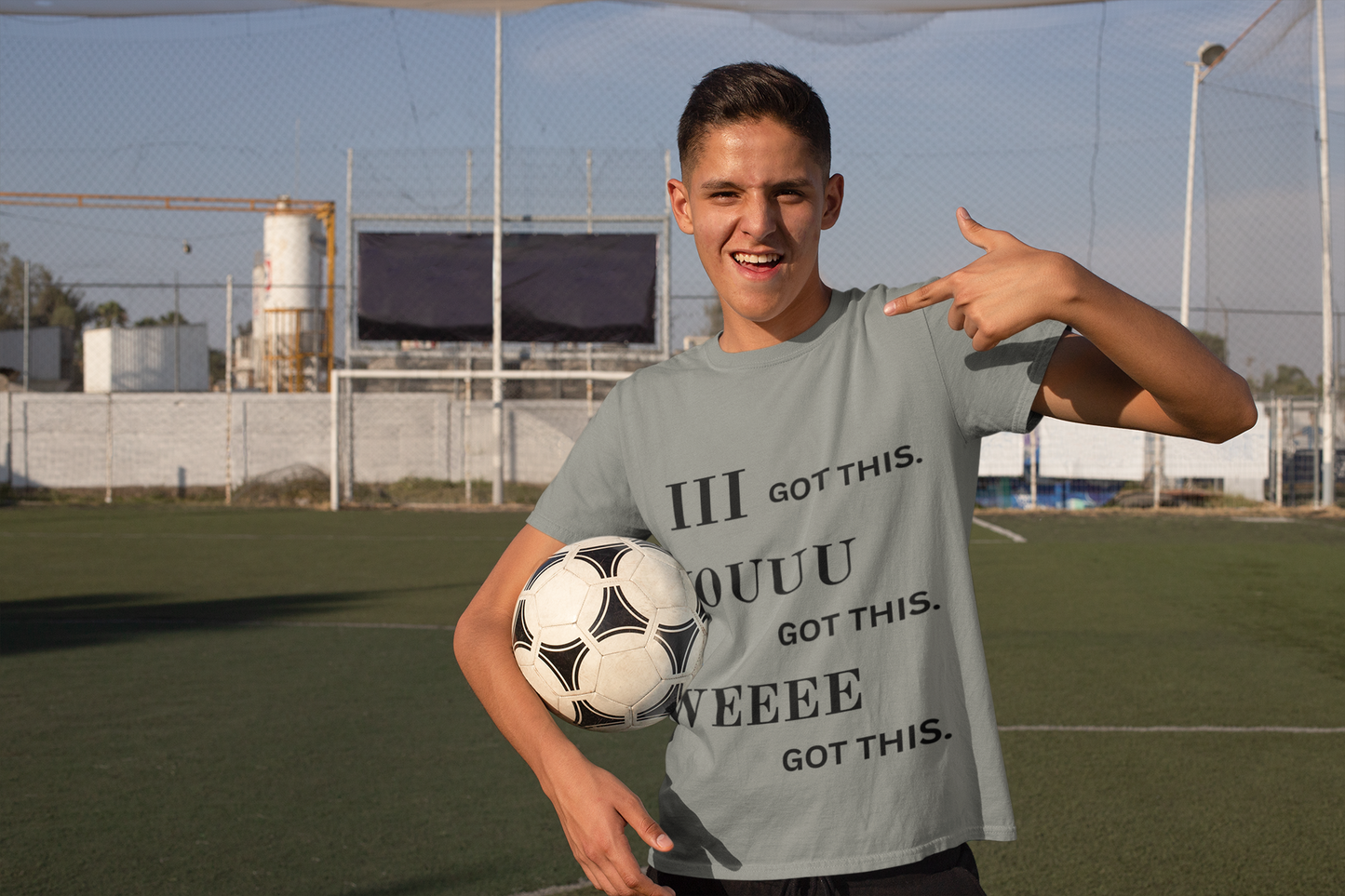 Motivational Unisex Tee - 'I Got This, You Got This, We Got This'