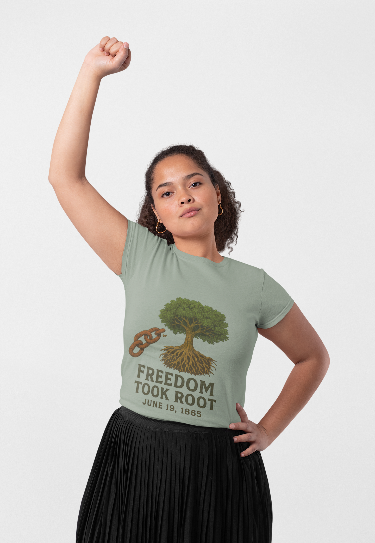 Juneteenth Freedom Tee | Celebrate Black History, Unisex Cotton T-Shirt, Equality Shirt, Thoughtful Gift for Activists, Commemorate the Past