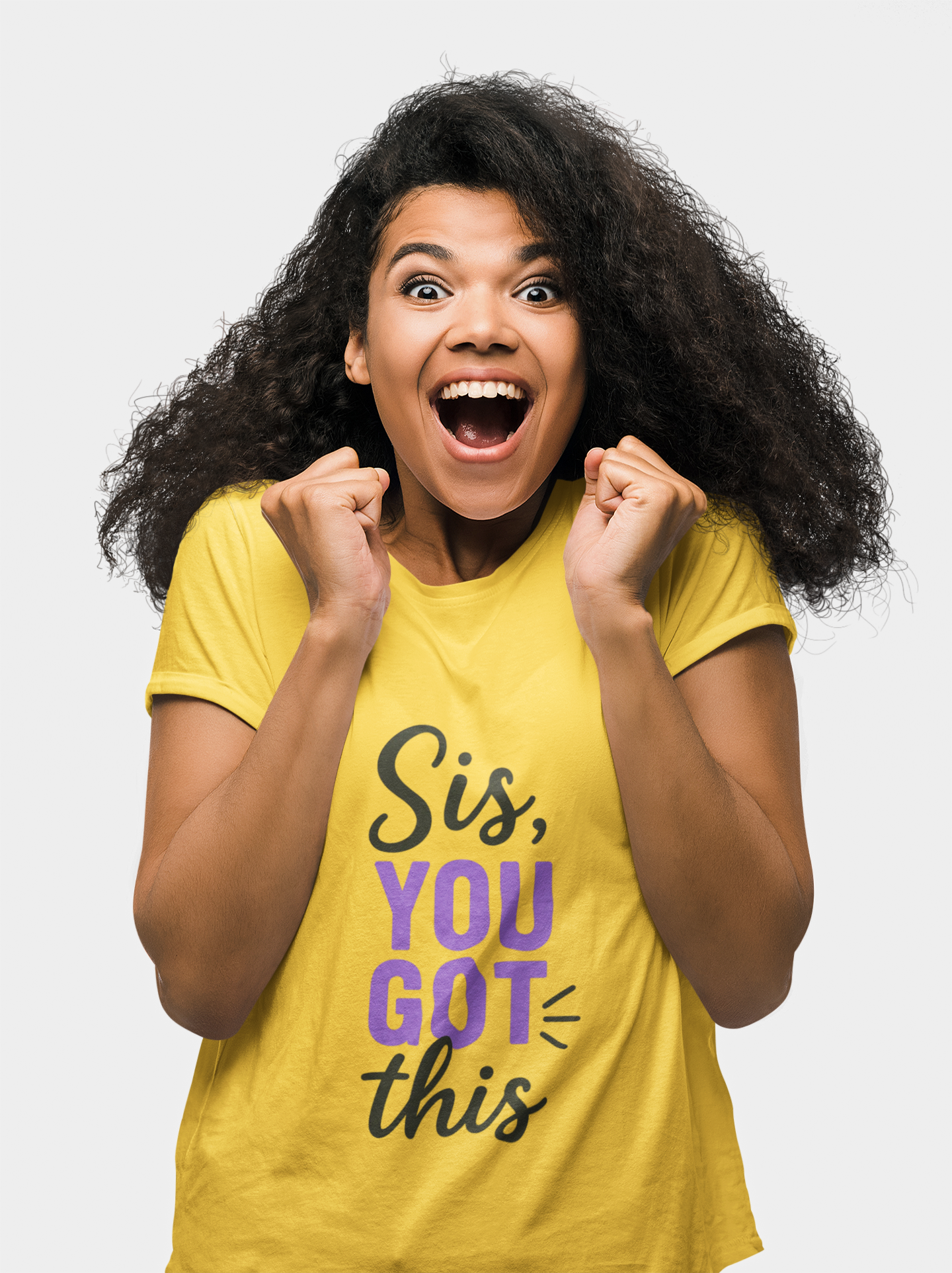 Motivational T-Shirt with 'Sis, You Got This' Design