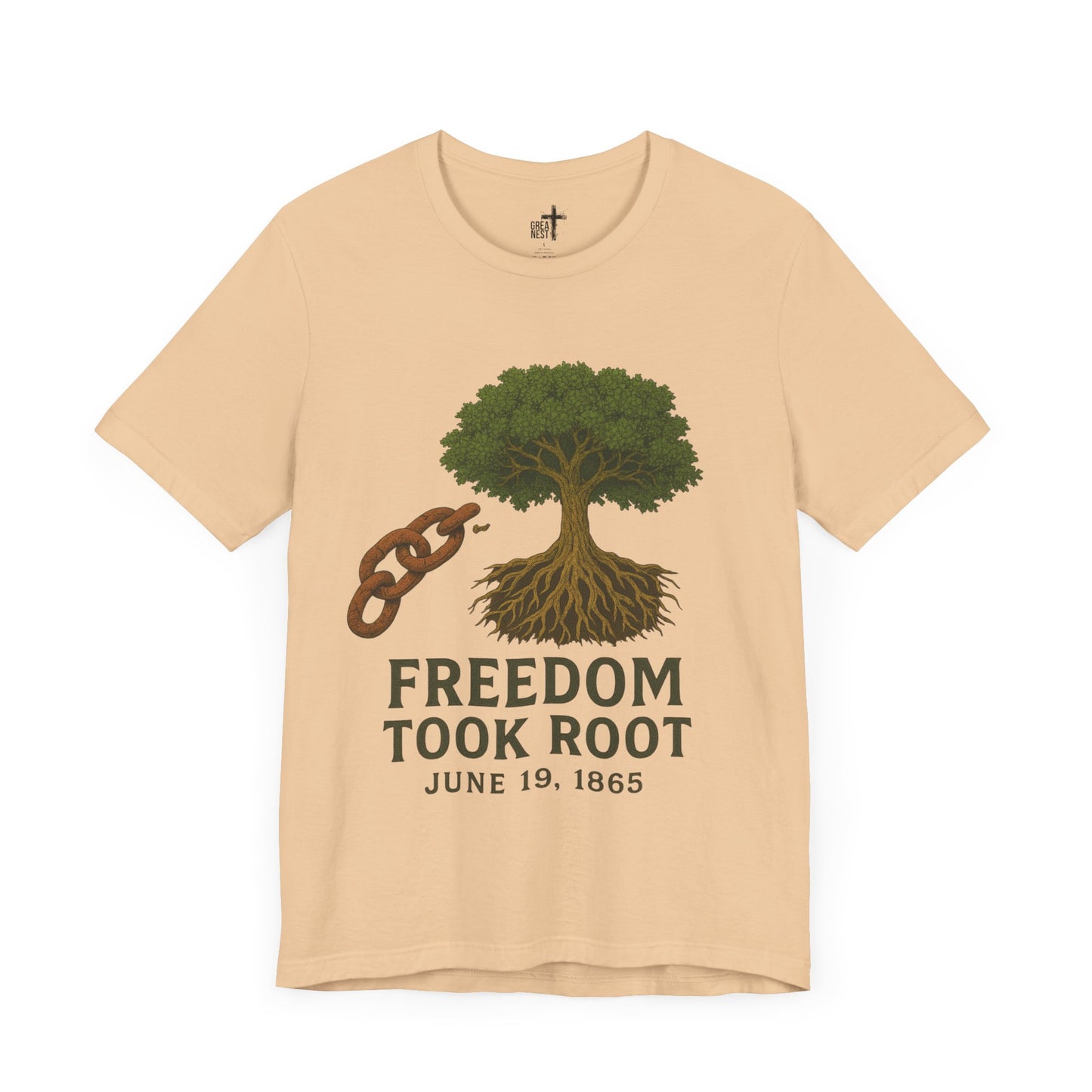 Juneteenth Freedom Tee | Celebrate Black History, Unisex Cotton T-Shirt, Equality Shirt, Thoughtful Gift for Activists, Commemorate the Past