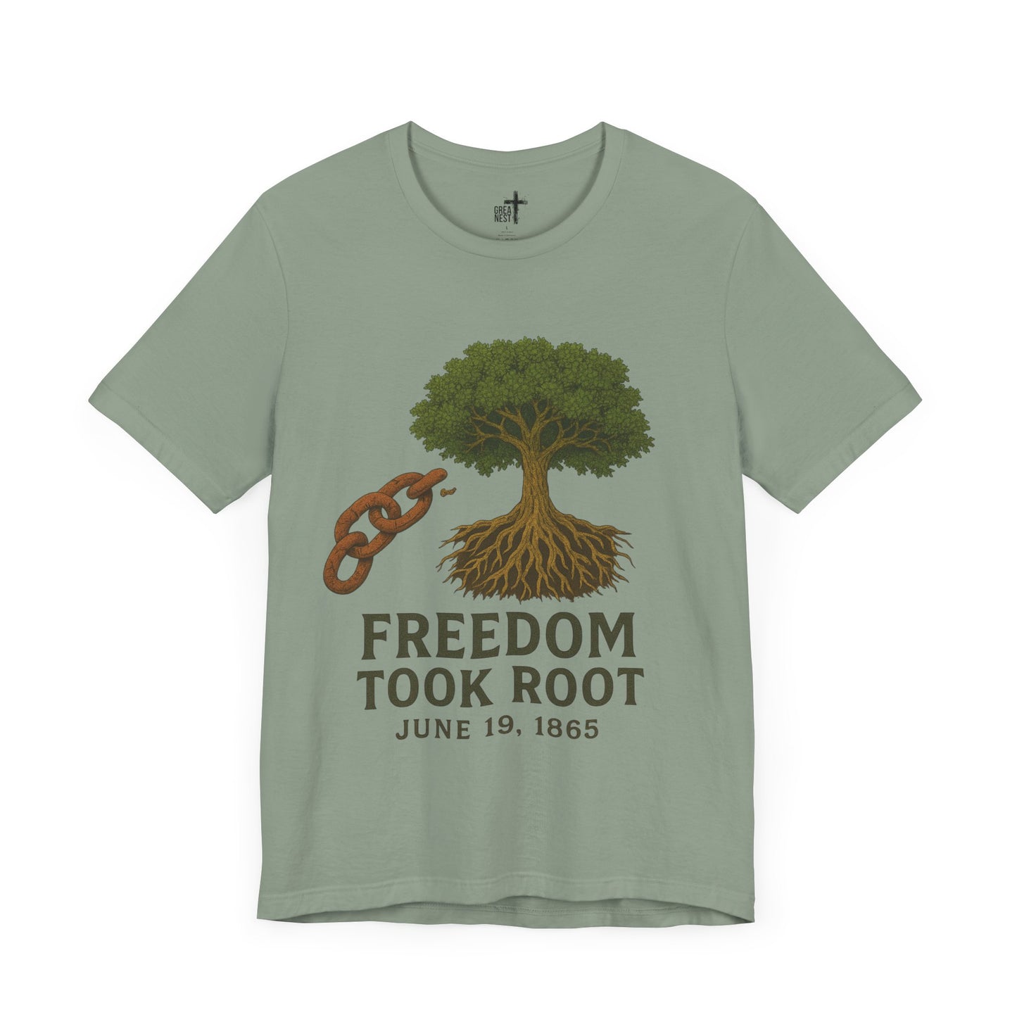 Juneteenth Freedom Tee | Celebrate Black History, Unisex Cotton T-Shirt, Equality Shirt, Thoughtful Gift for Activists, Commemorate the Past