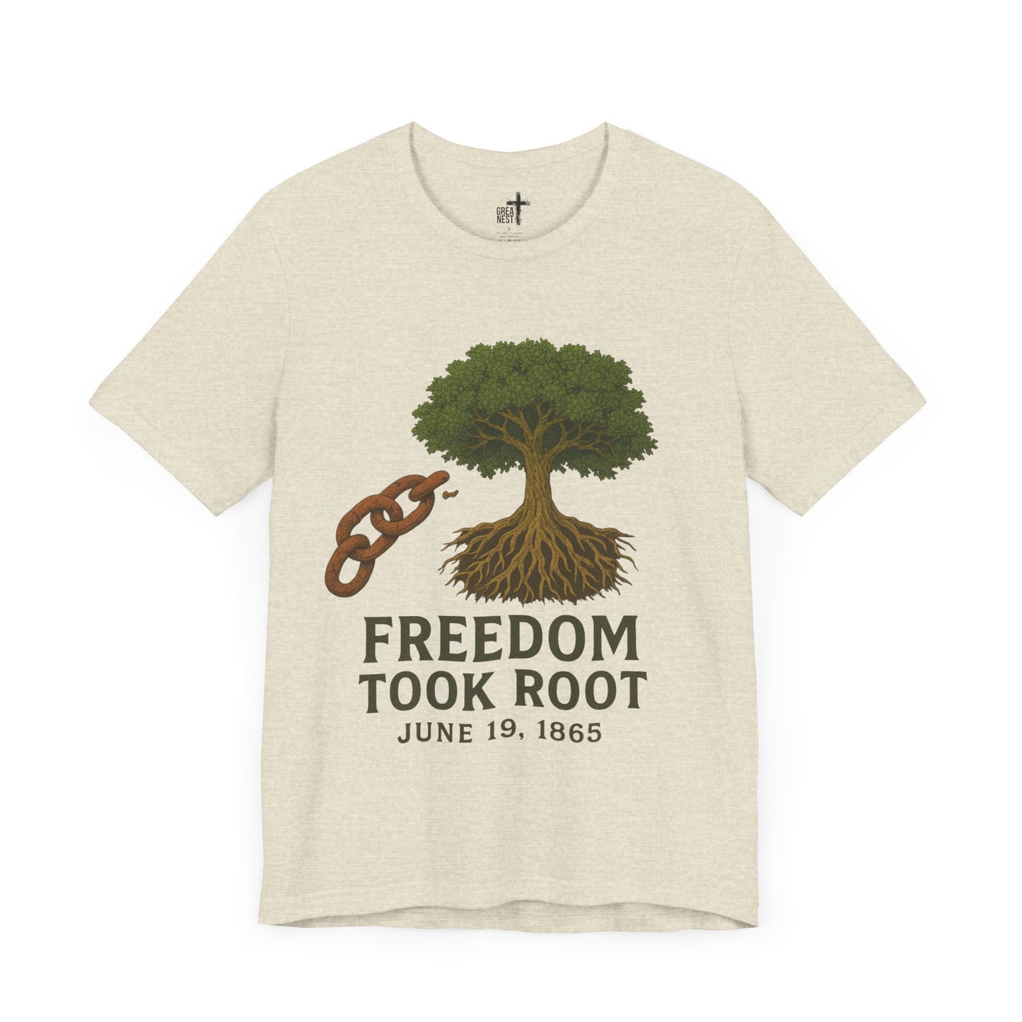 Juneteenth Freedom Tee | Celebrate Black History, Unisex Cotton T-Shirt, Equality Shirt, Thoughtful Gift for Activists, Commemorate the Past