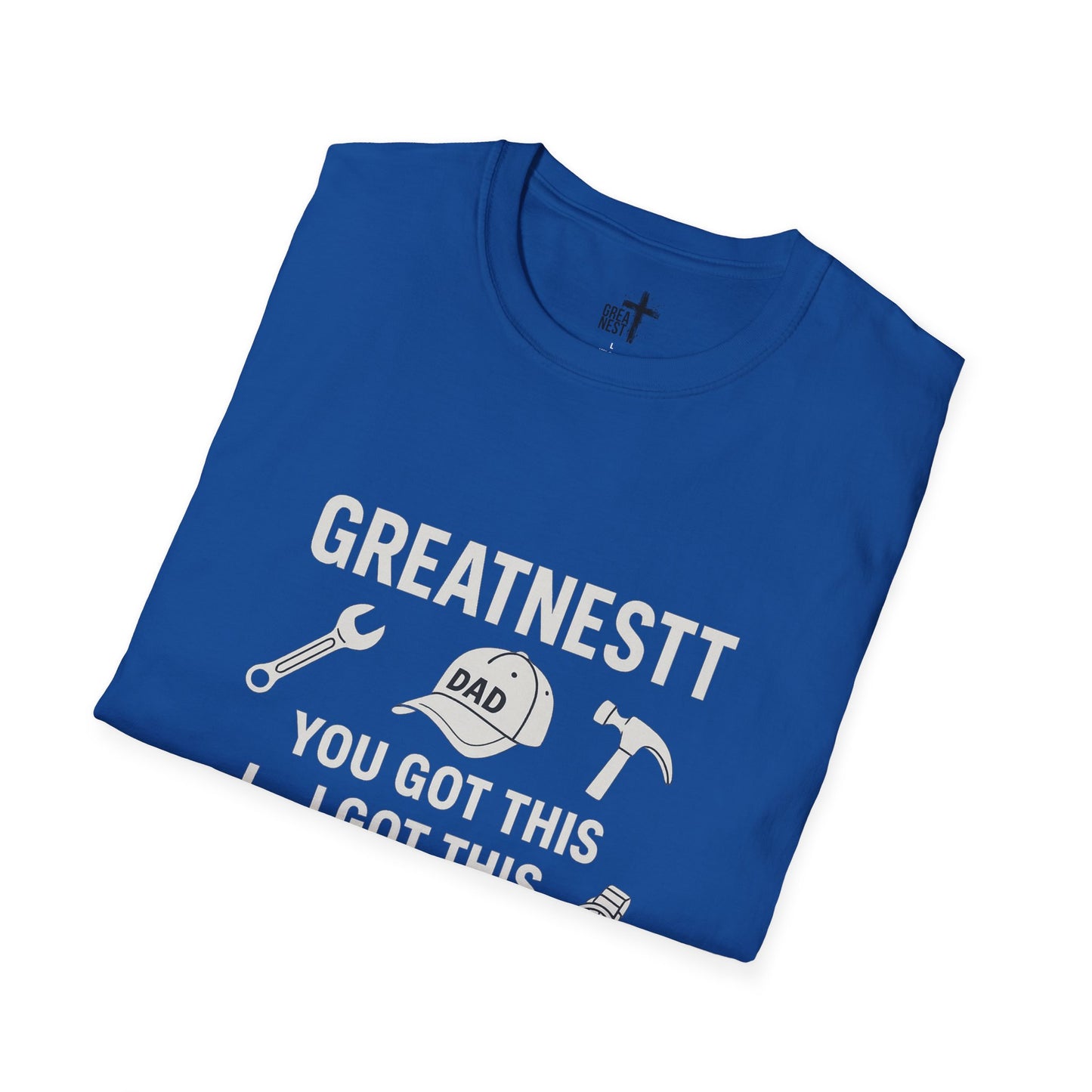 Dad Motivational Softstyle T-Shirt, Gifts for Fathers Day, Unisex Tee for Dads, Inspirational Apparel, Casual Everyday Wear