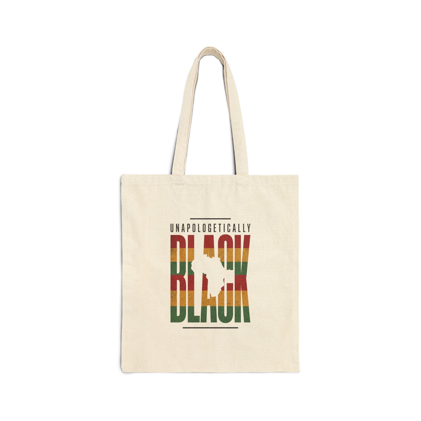 Unapologetically Black Tote | Juneteenth Pan-African 1865 Freedom Pride
