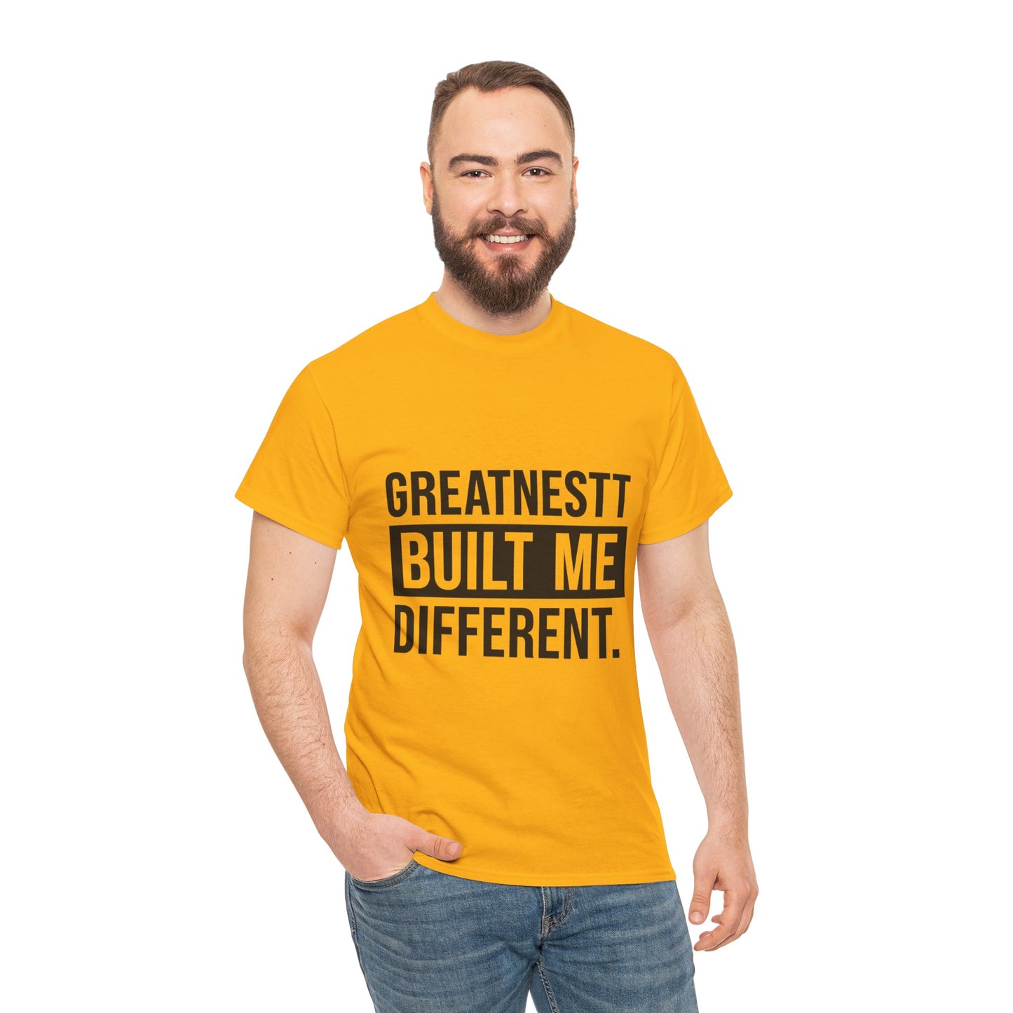 Greatness Built Me Different Unisex Tee - Motivational Shirt, Gift for Friends, Inspirational Casual Wear, Unique Statement Top, [...]