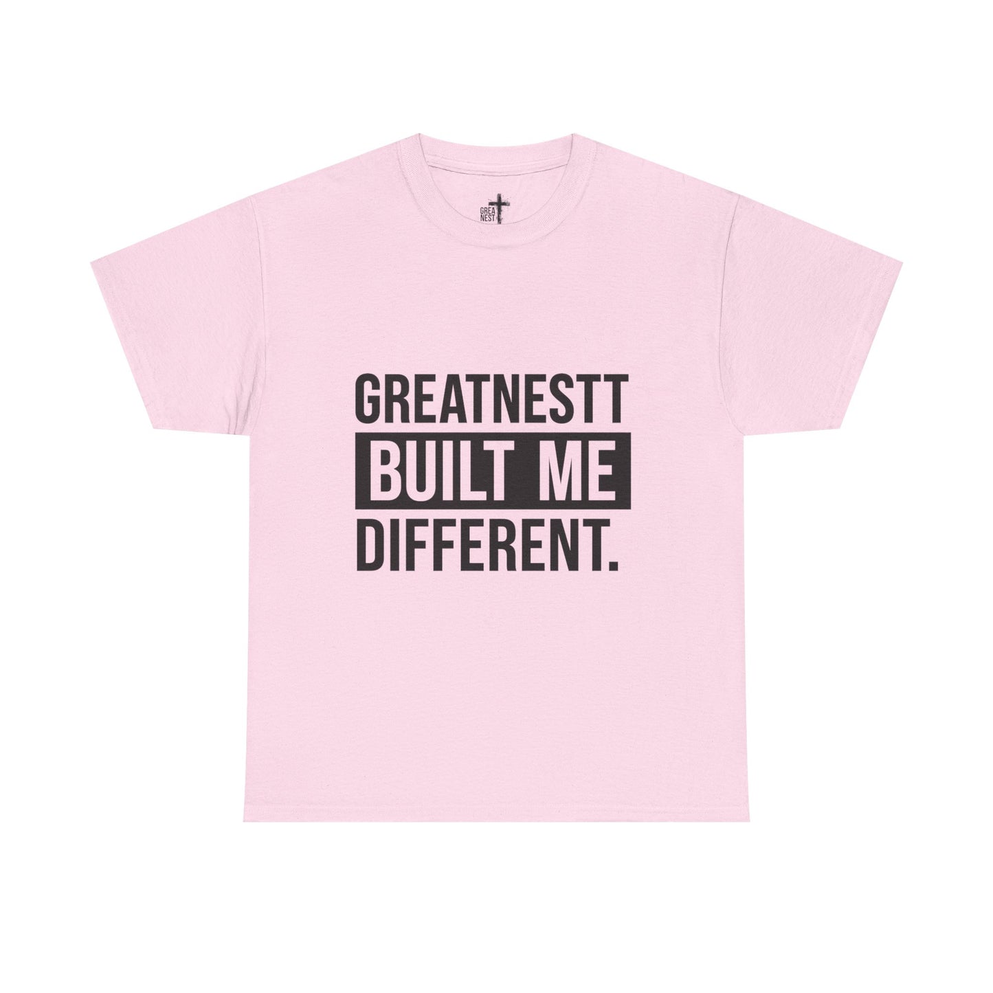 Greatness Built Me Different Unisex Tee - Motivational Shirt, Gift for Friends, Inspirational Casual Wear, Unique Statement Top, [...]
