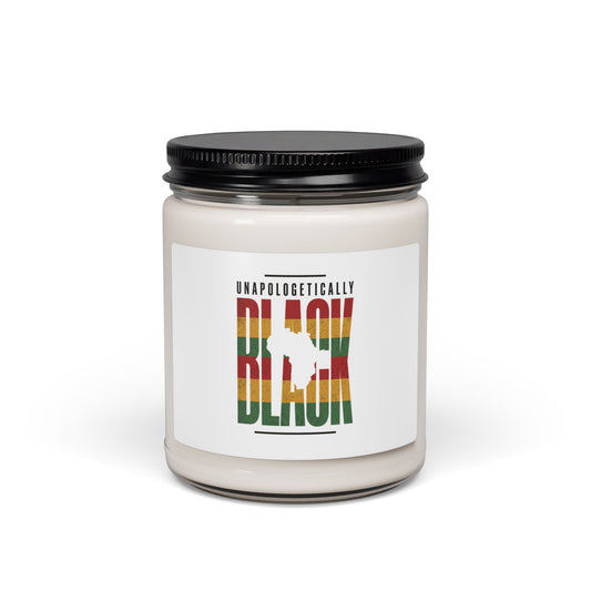 Unapologetically Black Soy Candle | Juneteenth Pan-African 1865