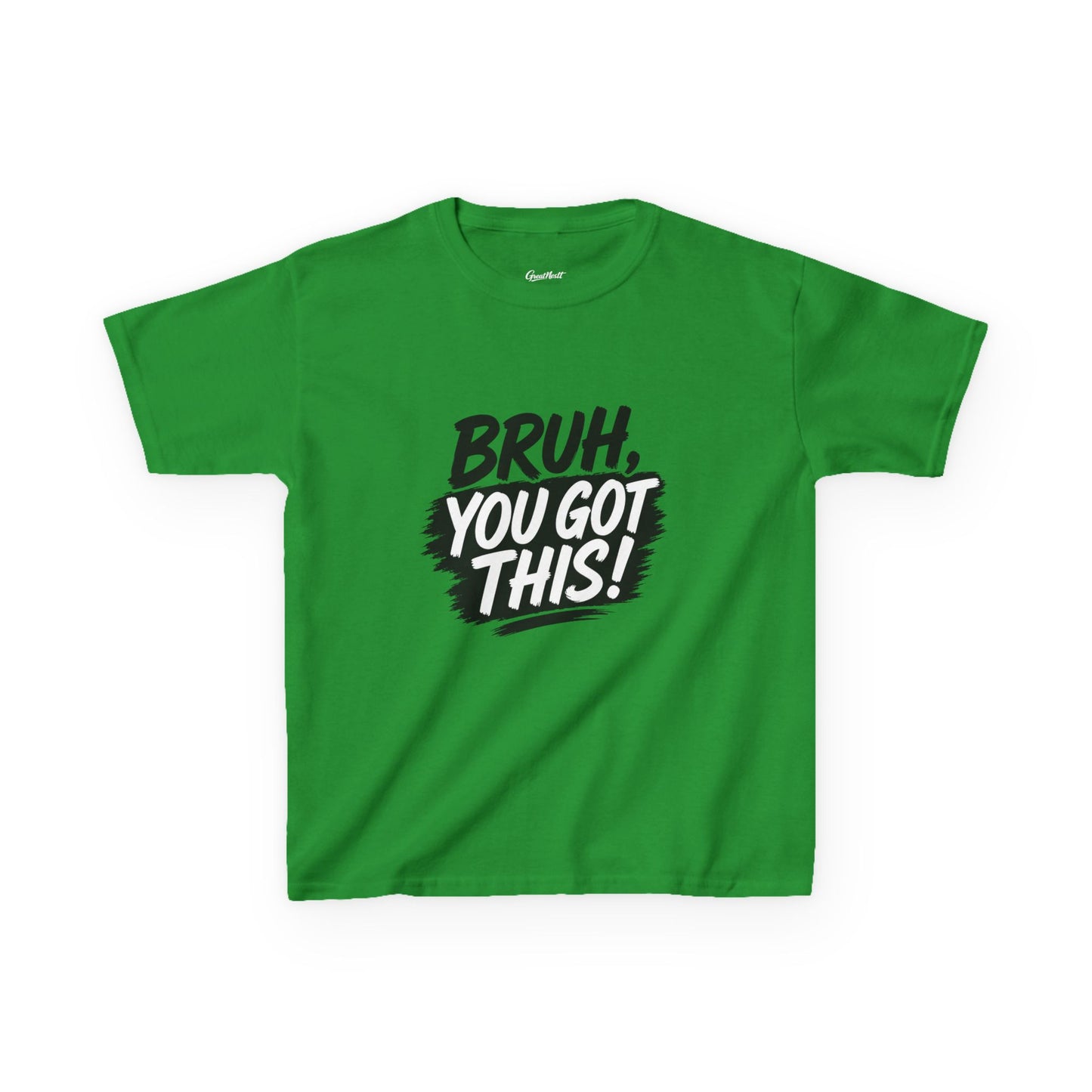 Kids Tee — “Bruh, You Got This!” Motivational Graphic Shirt