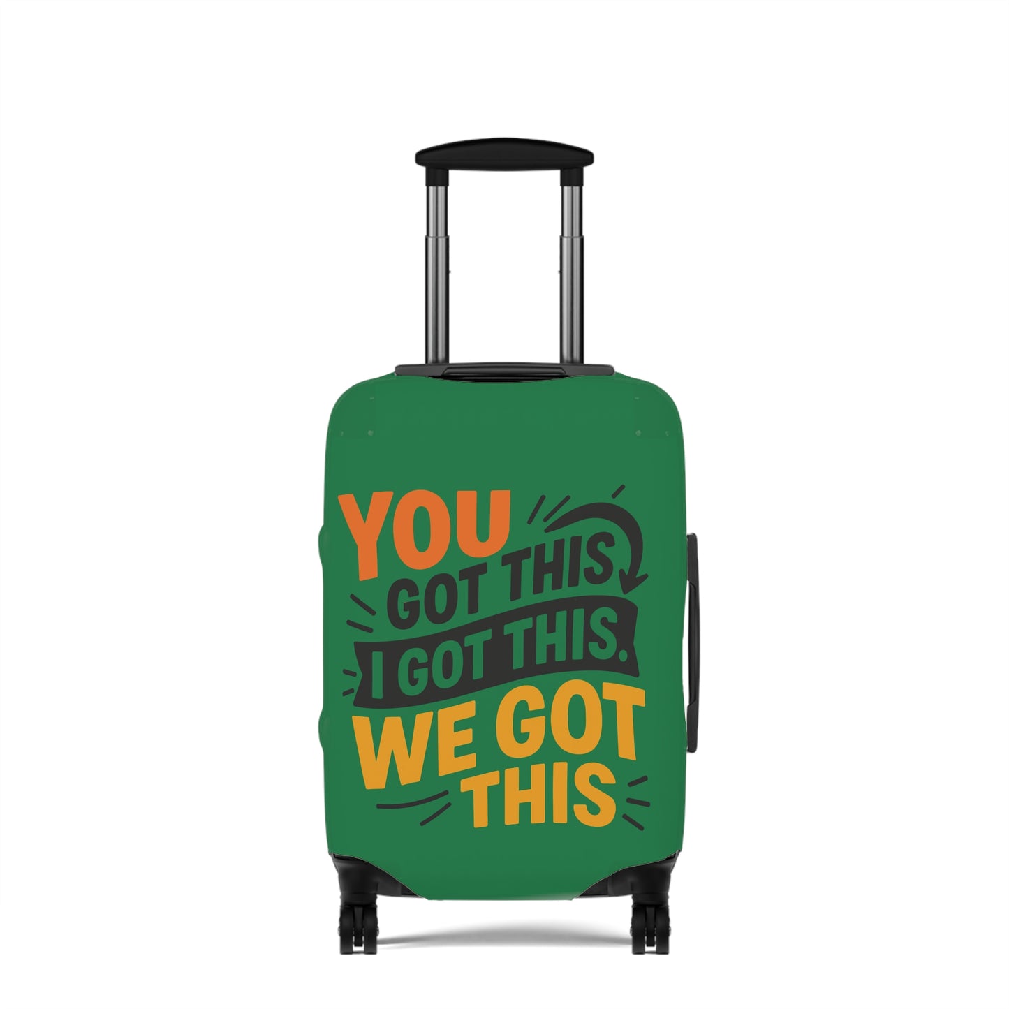 Encouraging Luggage Cover - Travel Accessory, Motivational Suitcase Protector, Personalized Travel Gift, Vacation Essentials, Unique [...]