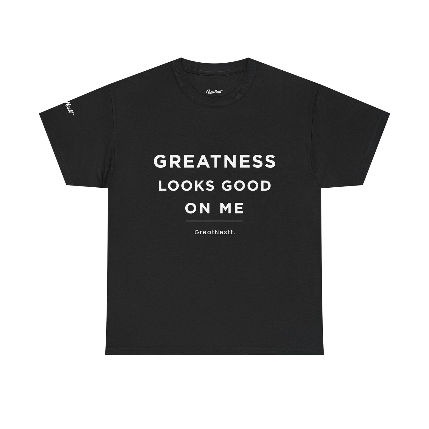 Greatness Looks Good On Me Tee — Motivational Graphic T-Shirt