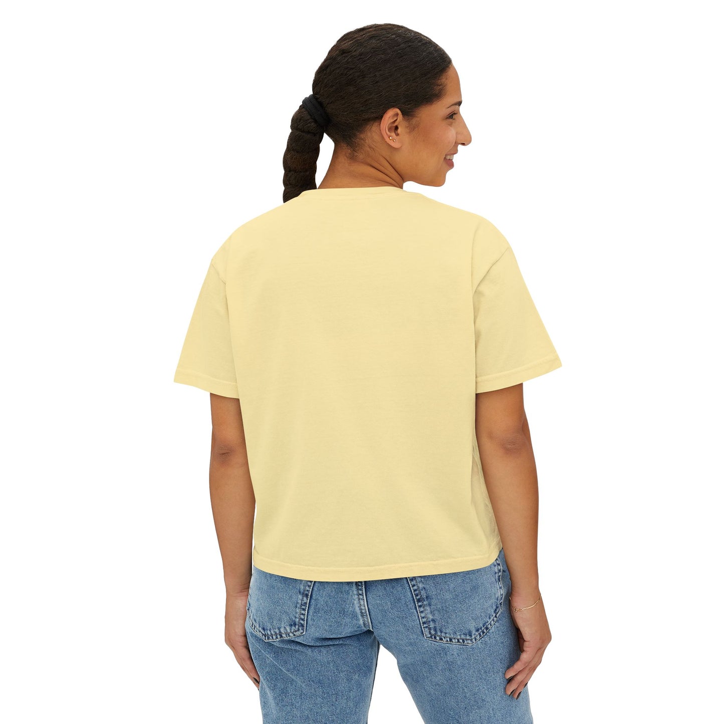 Purposeful Pulse Women's Boxy Tee, Motivational Tee, Inspirational Shirt, Gift for Her, Casual Wear, Self-Care Reminder