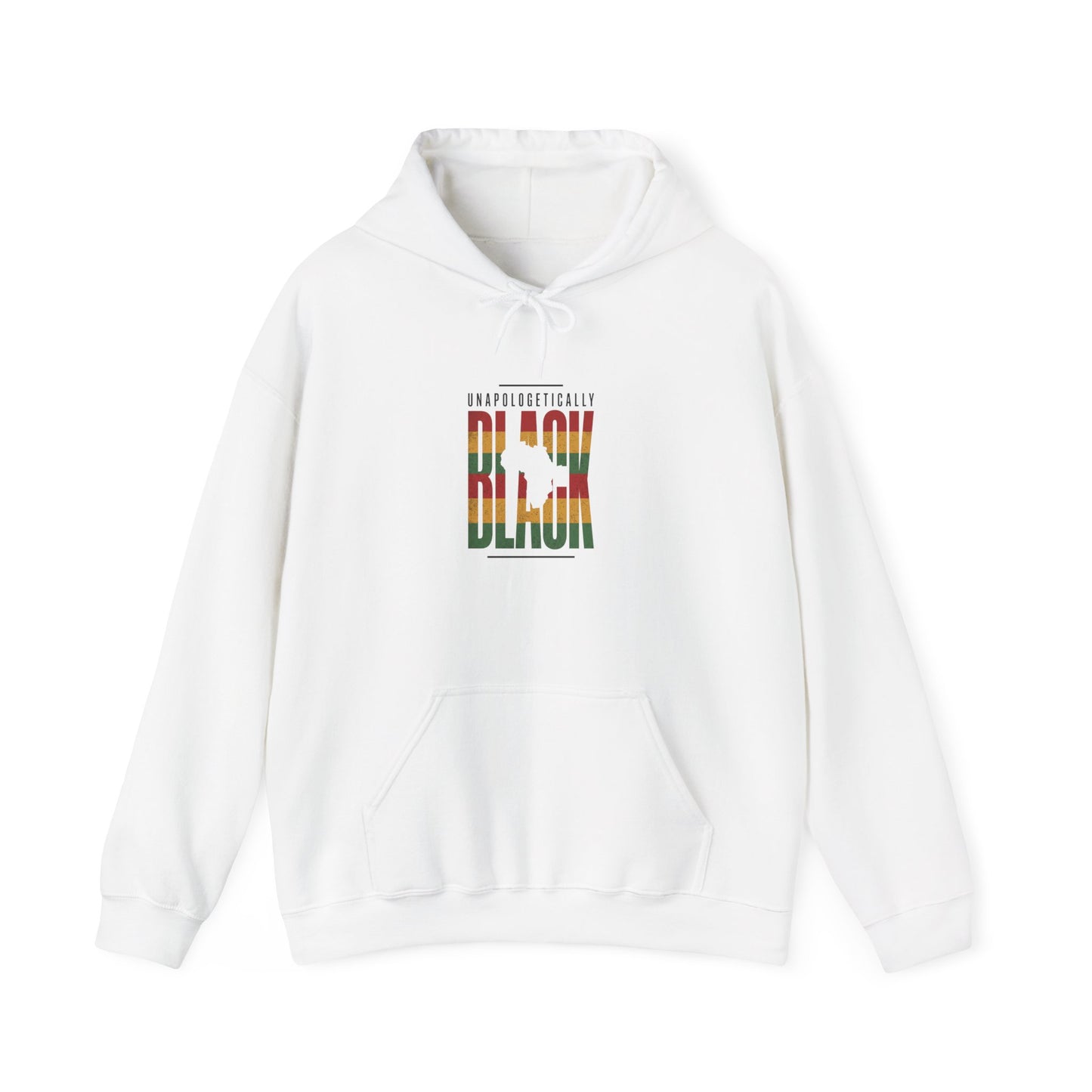 Black Strong Hoodie | Juneteenth 1865 Pan-African Freedom Apparel
