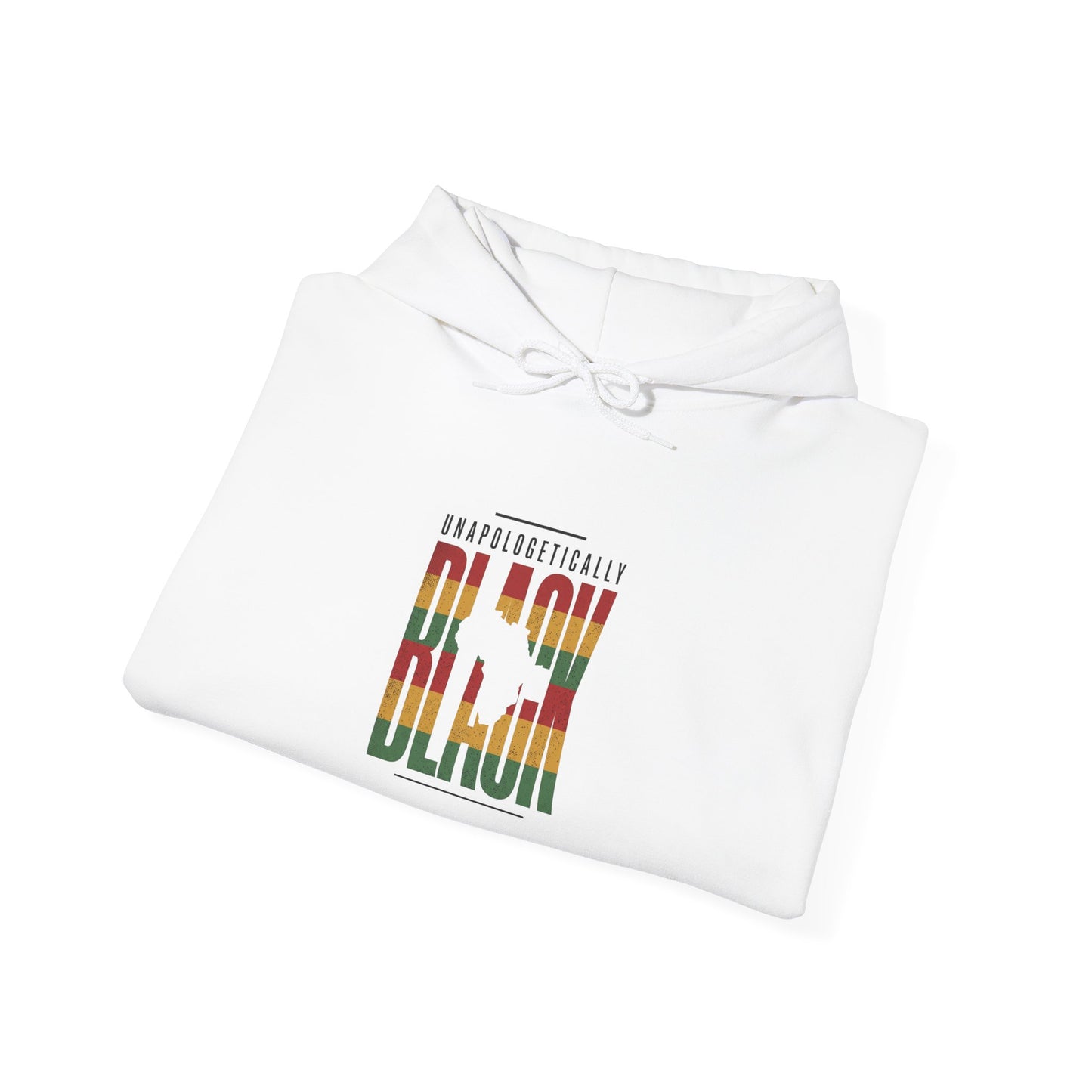 Black Strong Hoodie | Juneteenth 1865 Pan-African Freedom Apparel