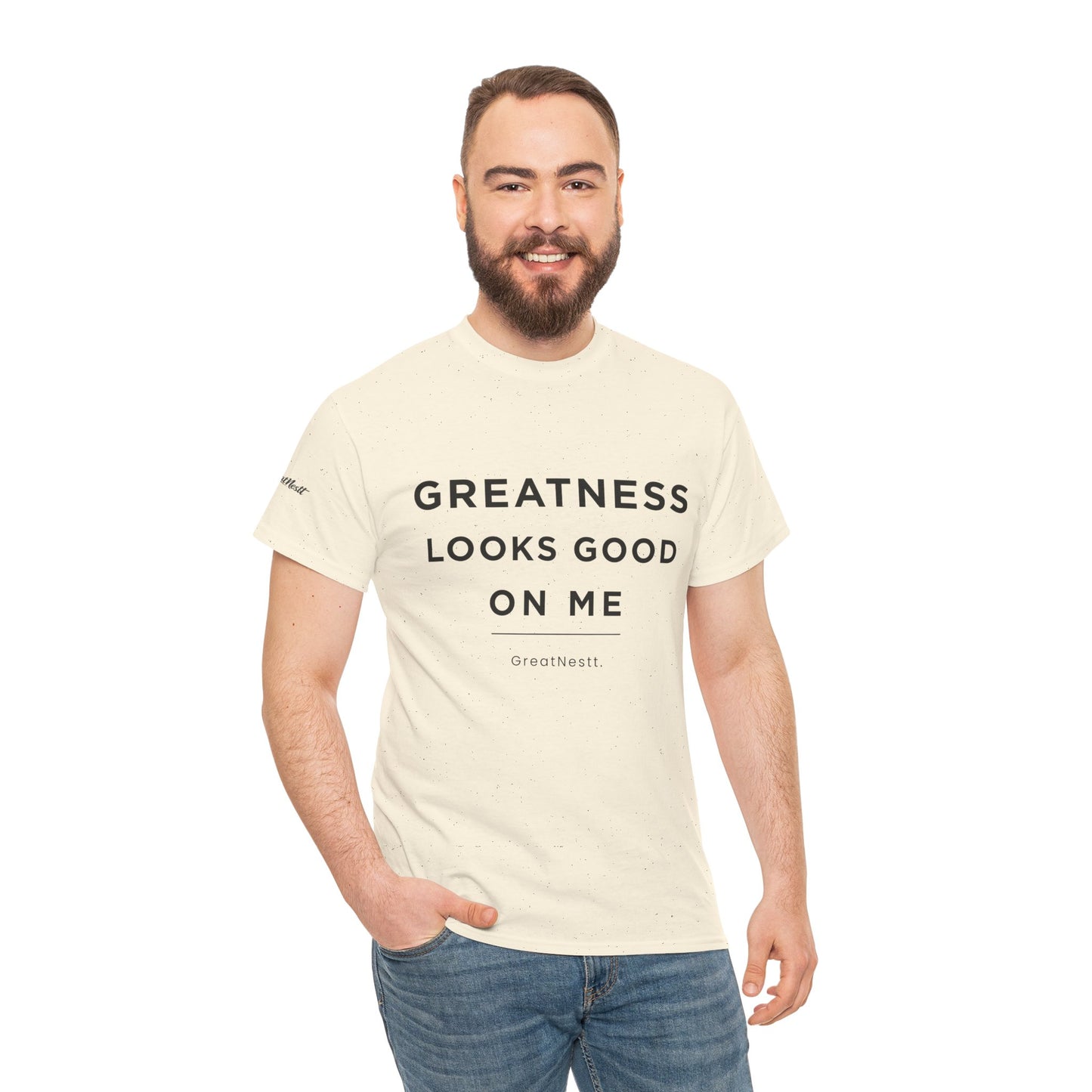 Greatness Looks Good On Me T-Shirt — Inspirational Graphic Tee