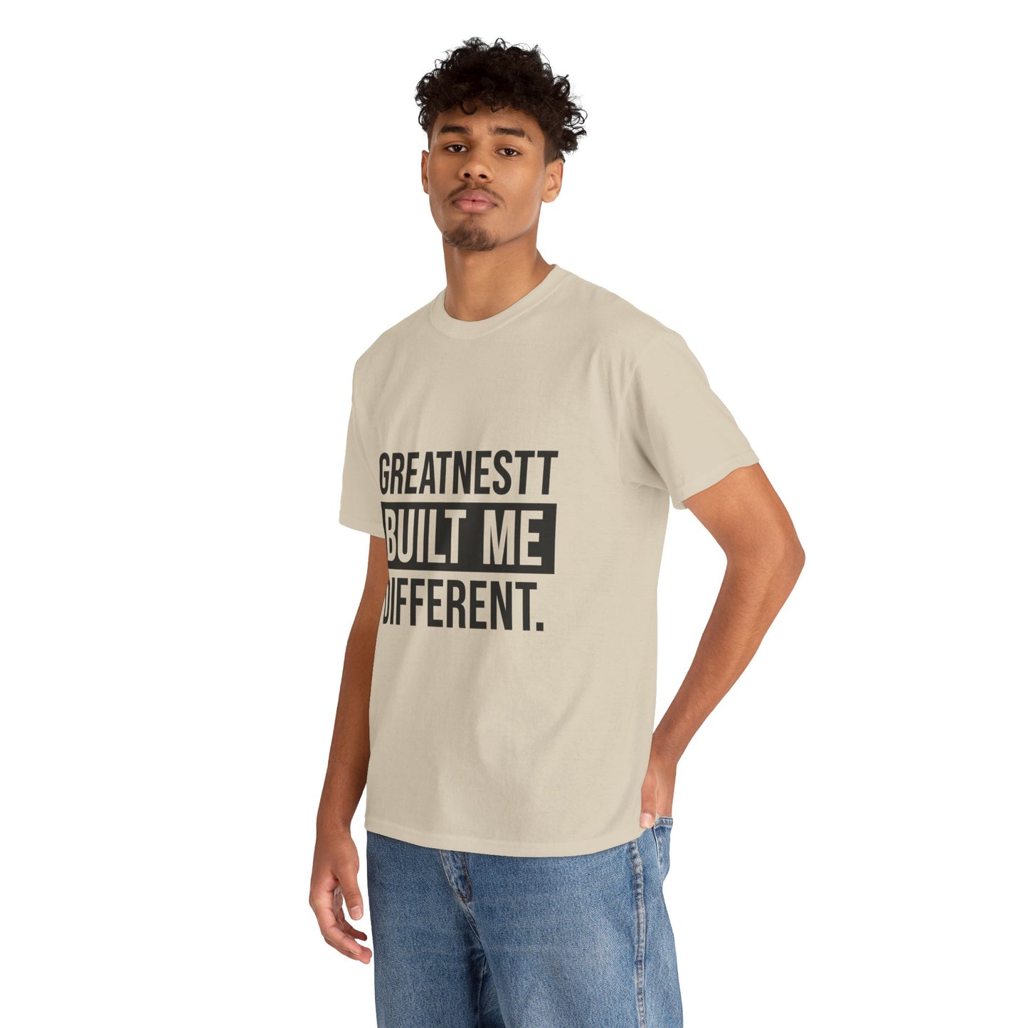 Greatness Built Me Different Unisex Tee - Motivational Shirt, Gift for Friends, Inspirational Casual Wear, Unique Statement Top, [...]