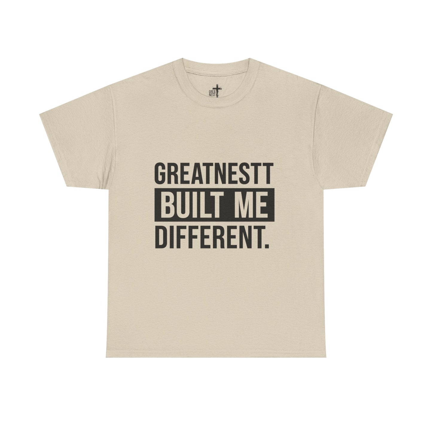Greatness Built Me Different Unisex Tee - Motivational Shirt, Gift for Friends, Inspirational Casual Wear, Unique Statement Top, [...]
