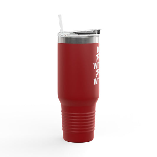 Travel Mug Don't Play With Me, Pray with Me