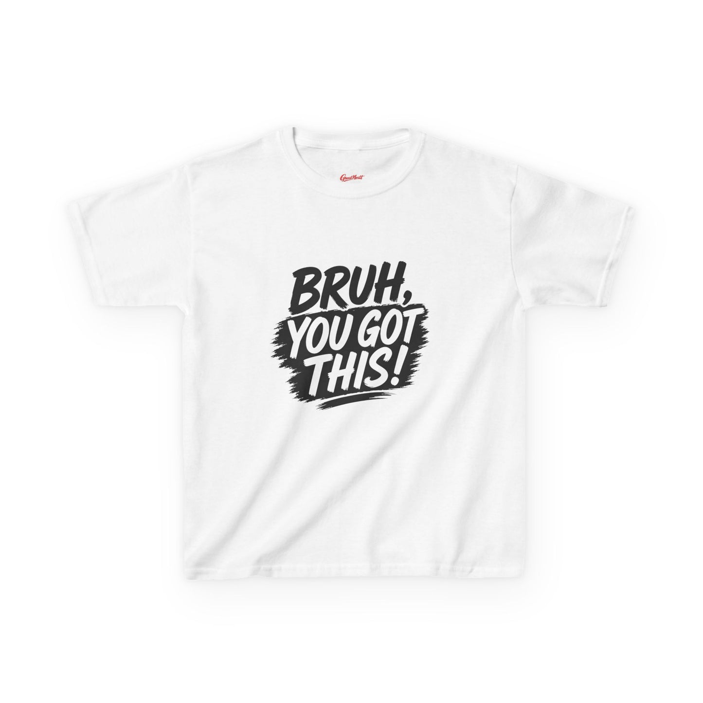 Kids Tee — “Bruh, You Got This!” Motivational Graphic Shirt