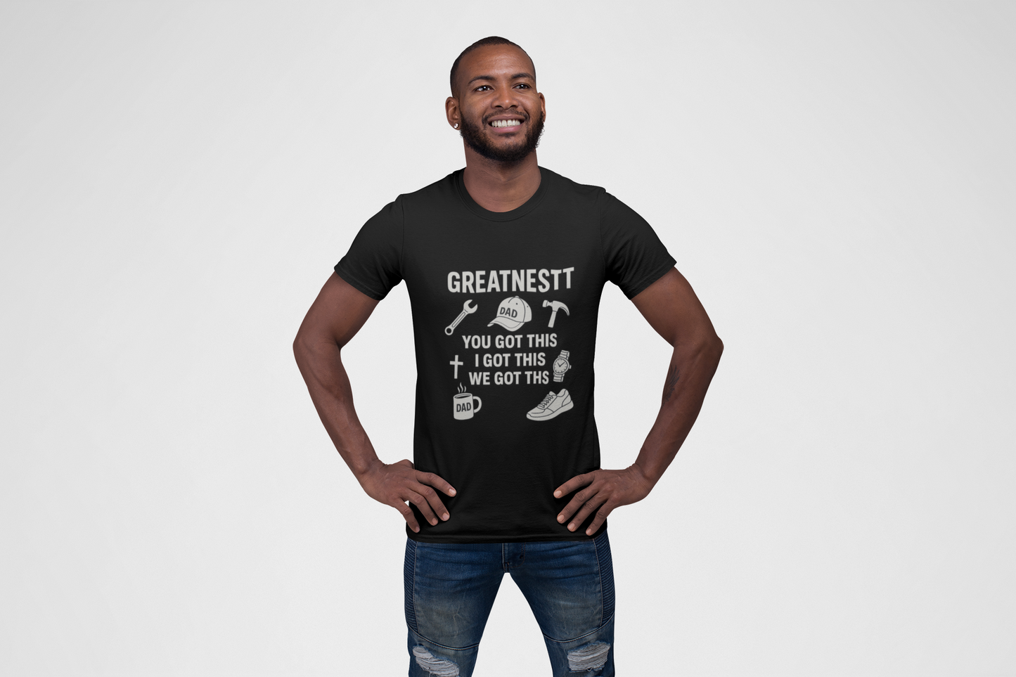 Dad Motivational Softstyle T-Shirt, Gifts for Fathers Day, Unisex Tee for Dads, Inspirational Apparel, Casual Everyday Wear