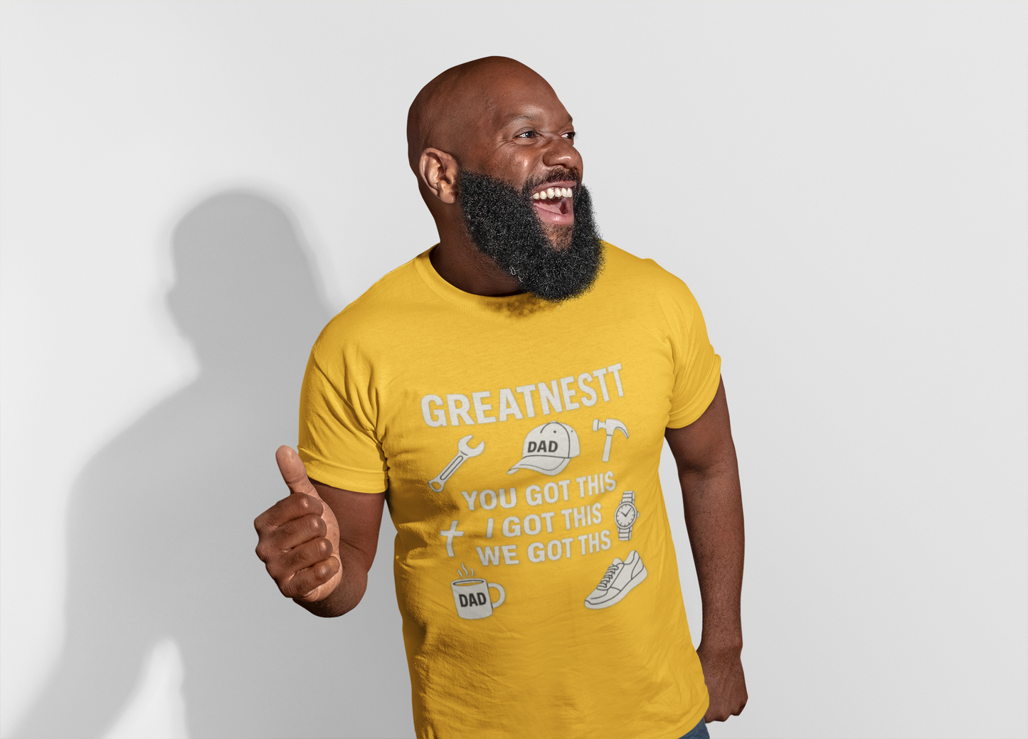 Dad Motivational Softstyle T-Shirt, Gifts for Fathers Day, Unisex Tee for Dads, Inspirational Apparel, Casual Everyday Wear