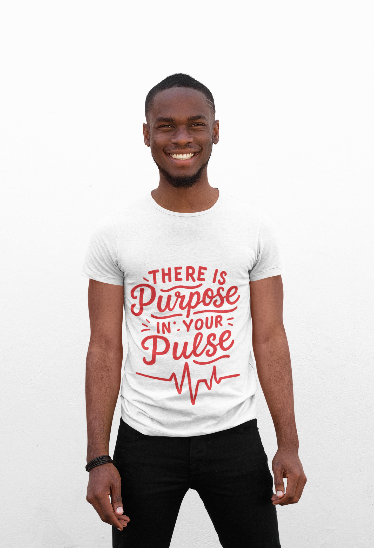 Purpose Pulse Tee - Unisex Inspirational Shirt, Motivational T-Shirt, Gift for Wellness Lovers, Casual Everyday Wear, Empowerment Fashion