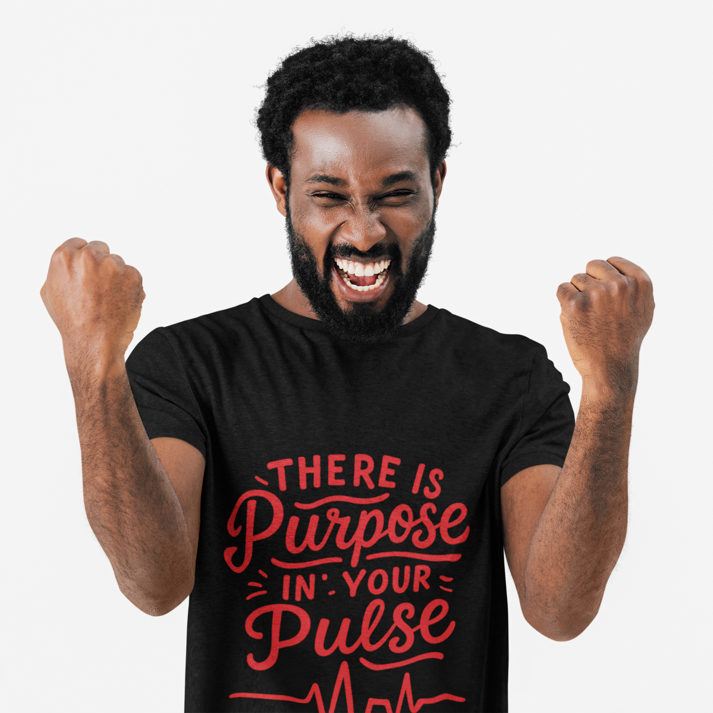 Purpose Pulse Tee - Unisex Inspirational Shirt, Motivational T-Shirt, Gift for Wellness Lovers, Casual Everyday Wear, Empowerment Fashion