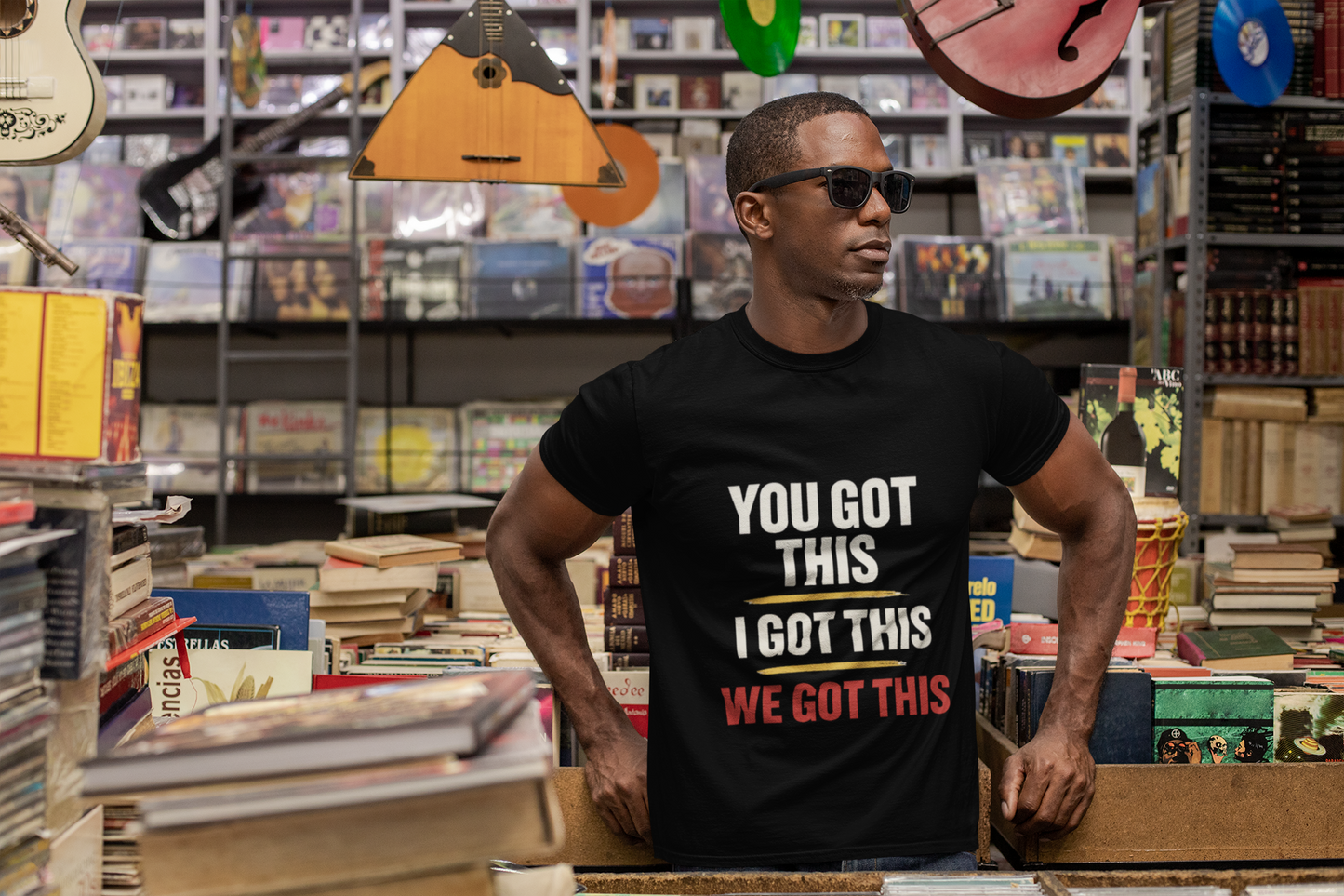 Empowering Unisex Heavy Cotton Tee - You Got This, Motivational Shirt, Casual Wear, Gift for Friends, Inspirational Clothing
