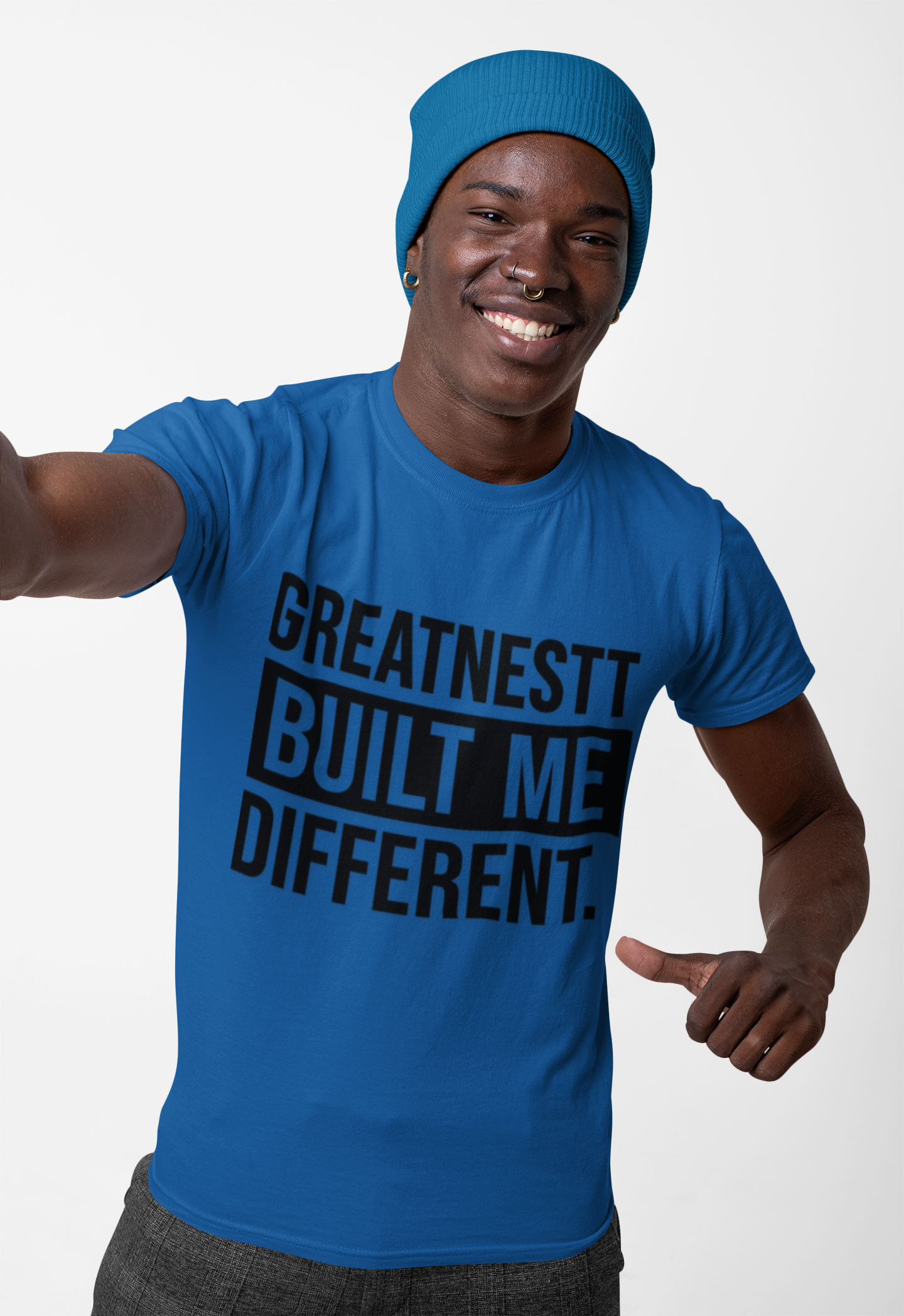 Greatness Built Me Different Unisex Tee - Motivational Shirt, Gift for Friends, Inspirational Casual Wear, Unique Statement Top, [...]