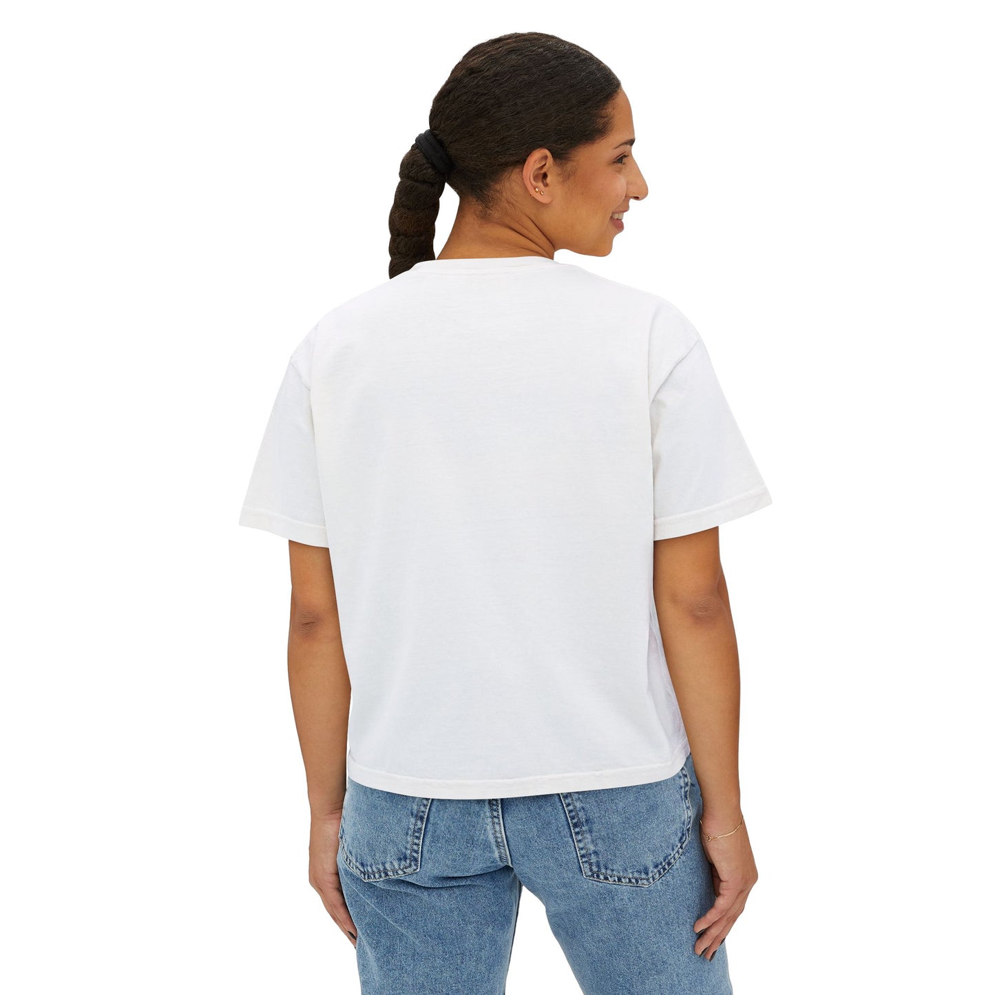 Purposeful Pulse Women's Boxy Tee, Motivational Tee, Inspirational Shirt, Gift for Her, Casual Wear, Self-Care Reminder