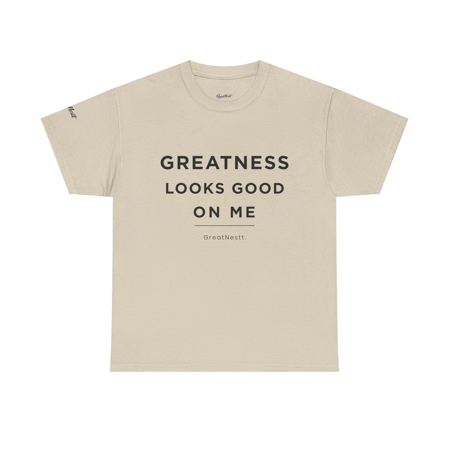 Greatness Looks Good On Me T-Shirt — Inspirational Graphic Tee