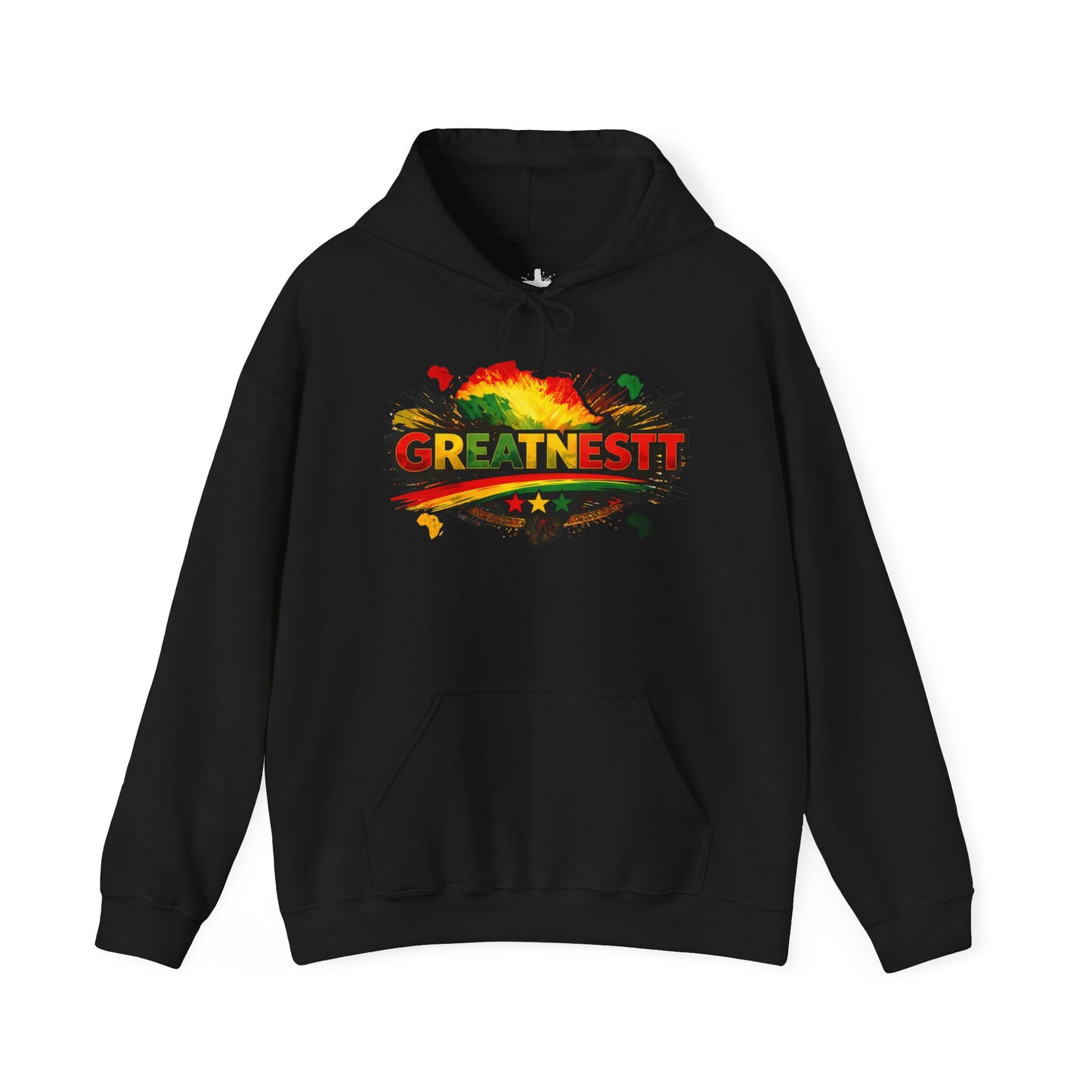 Black History 'Greatnesst' Hooded Sweatshirt — "You Are Black History" Back Design