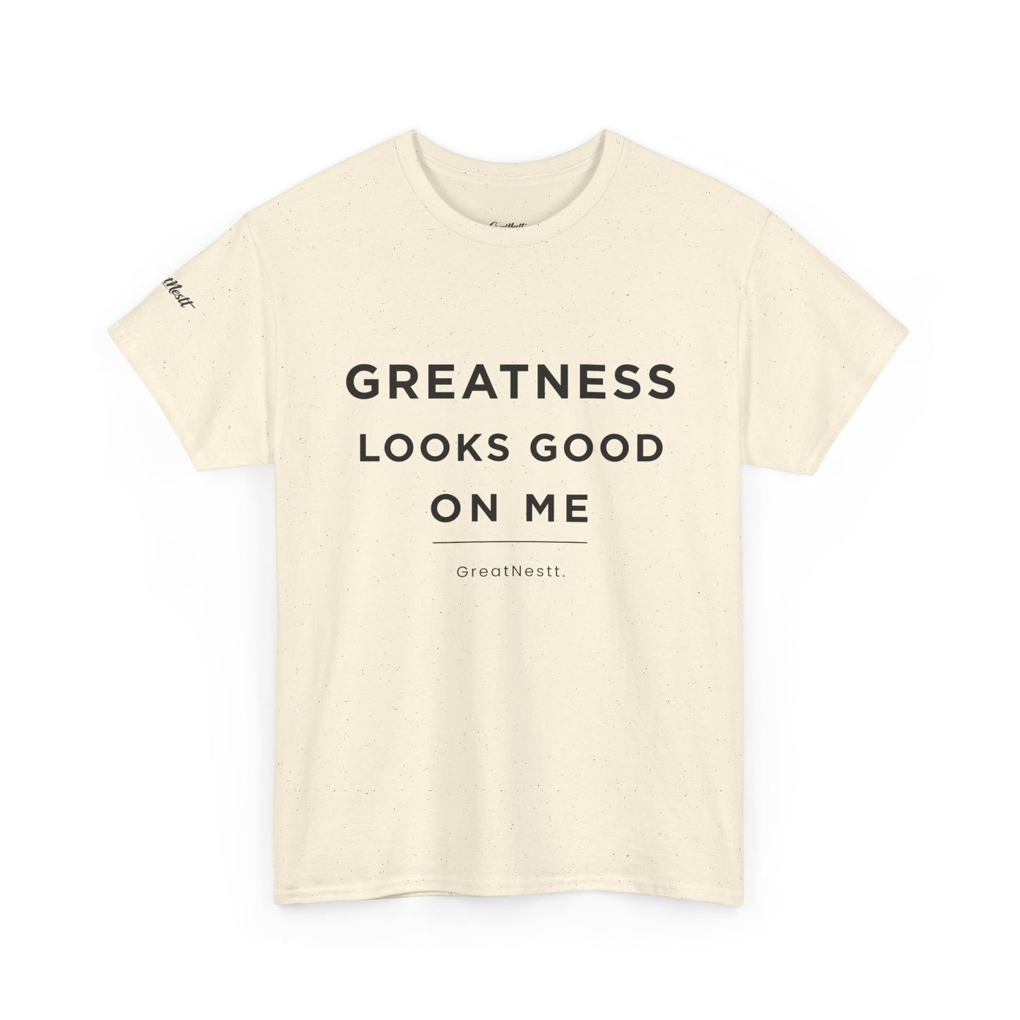 Greatness Looks Good On Me T-Shirt — Inspirational Graphic Tee