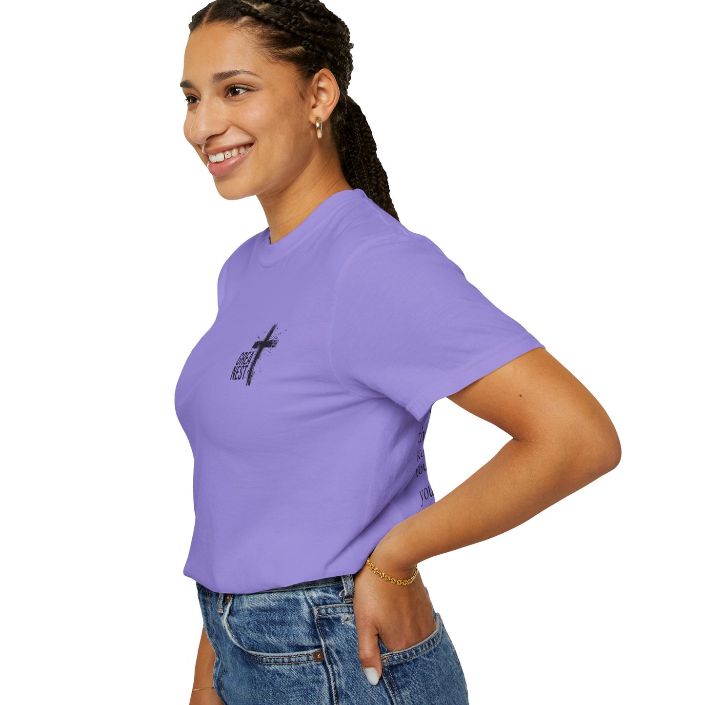 Empowering Message T-Shirt, Unisex Garment-Dyed Tee, Inspirational Apparel, Motivational Gift, Comfort Wear, Plus size options, [...]