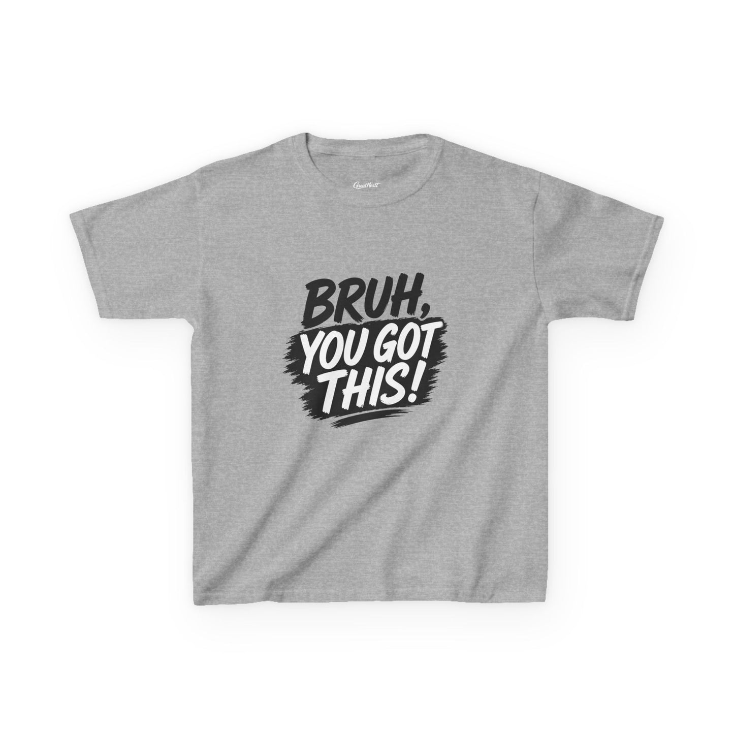 Kids Tee — “Bruh, You Got This!” Motivational Graphic Shirt