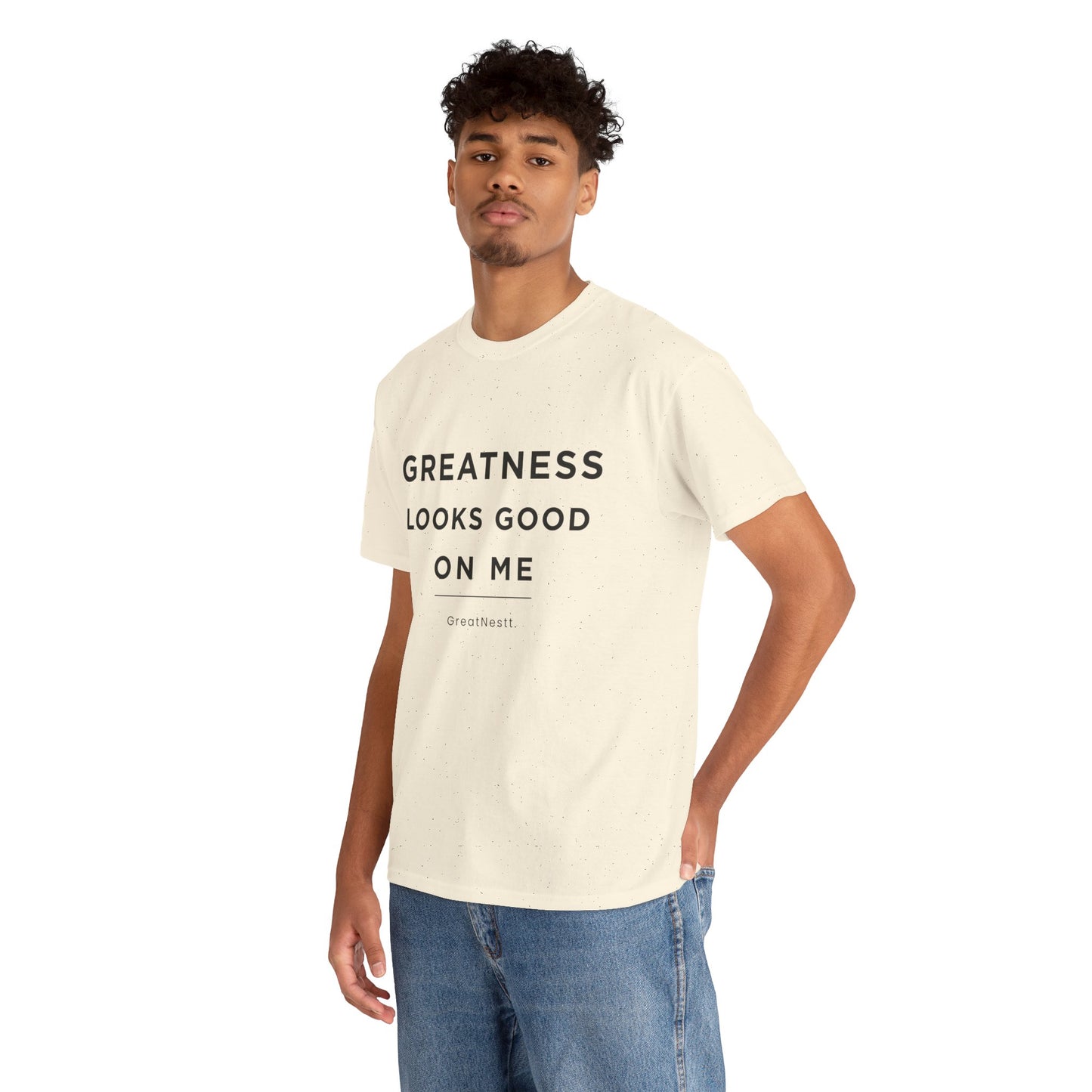 Greatness Looks Good On Me T-Shirt — Inspirational Graphic Tee