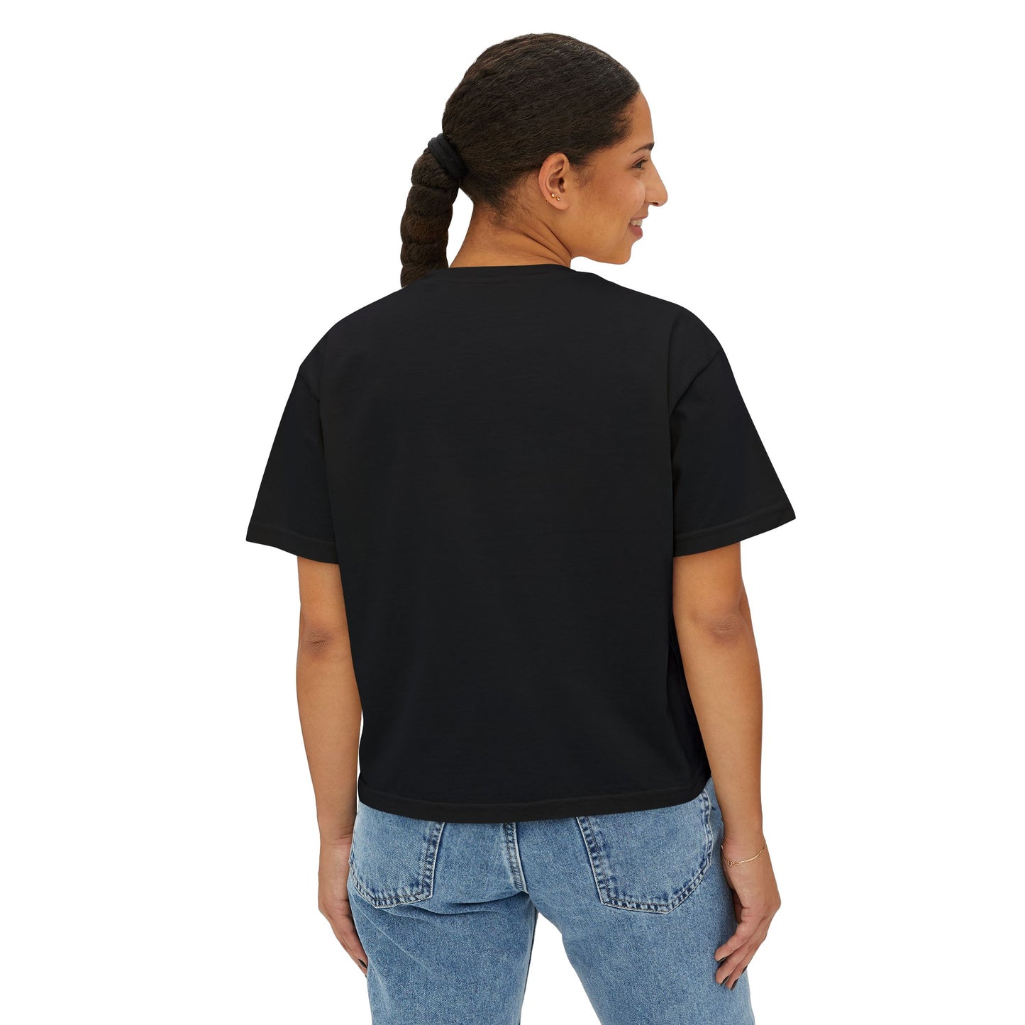 Purposeful Pulse Women's Boxy Tee, Motivational Tee, Inspirational Shirt, Gift for Her, Casual Wear, Self-Care Reminder